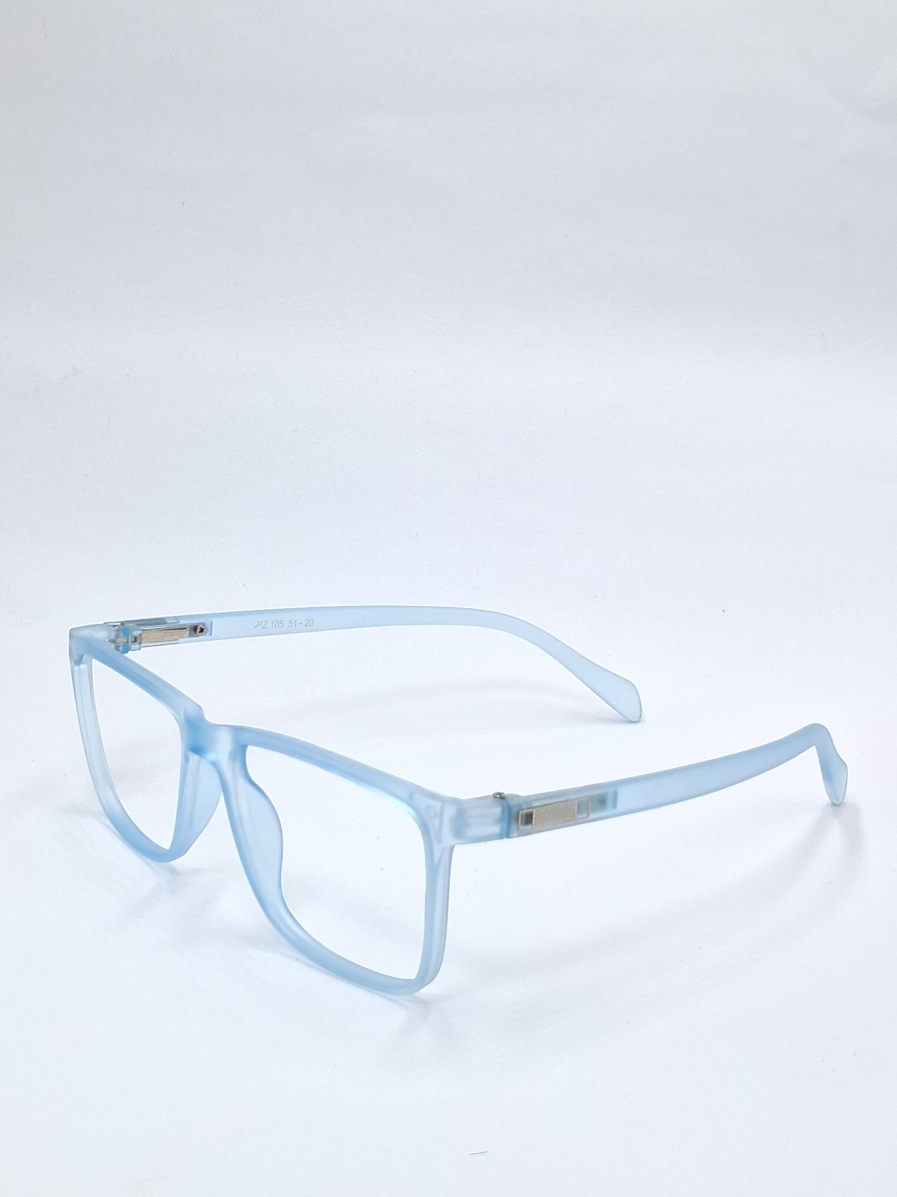 vision plus matte sky blue frame