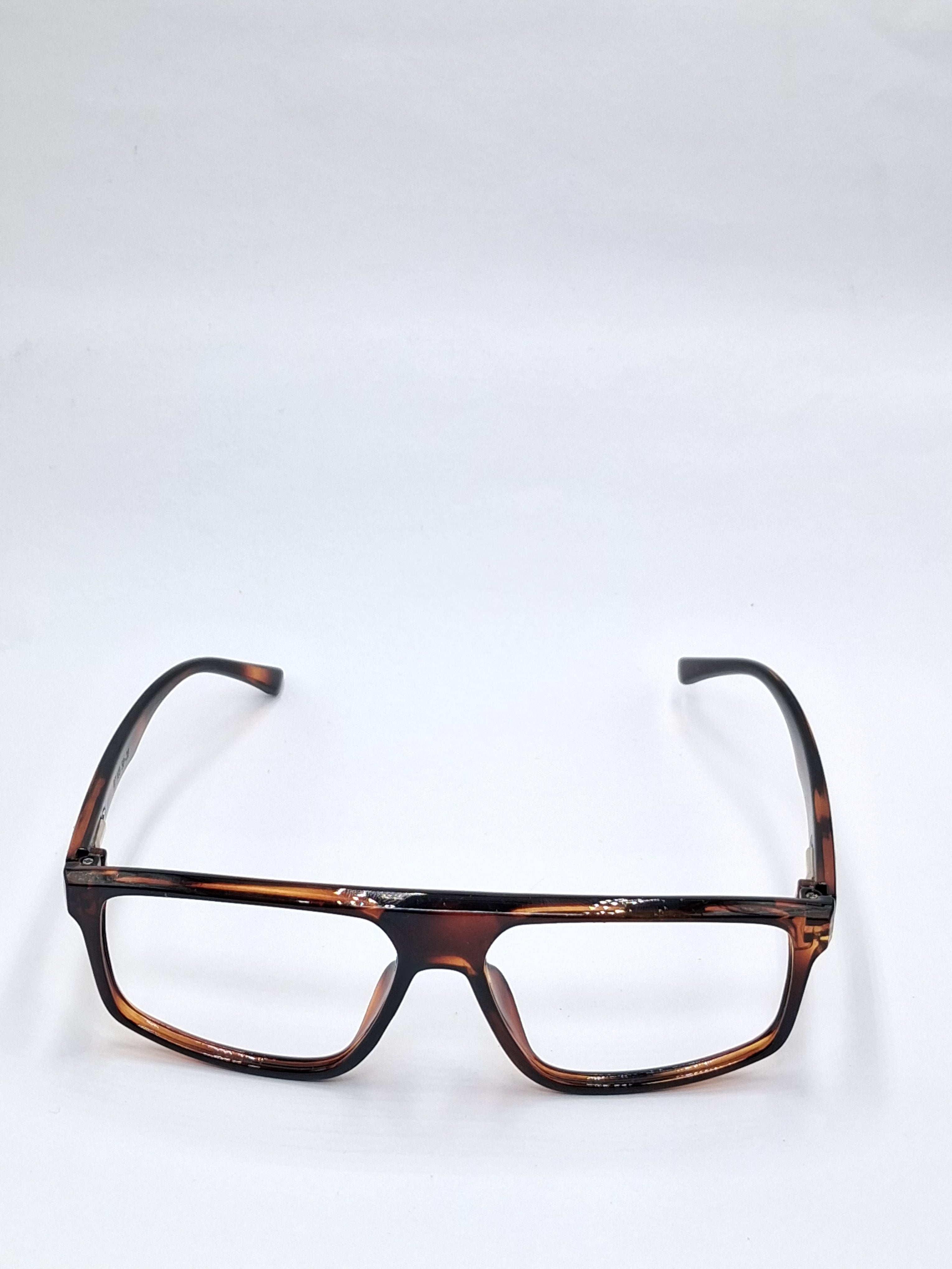 vision plus glossy brown frame