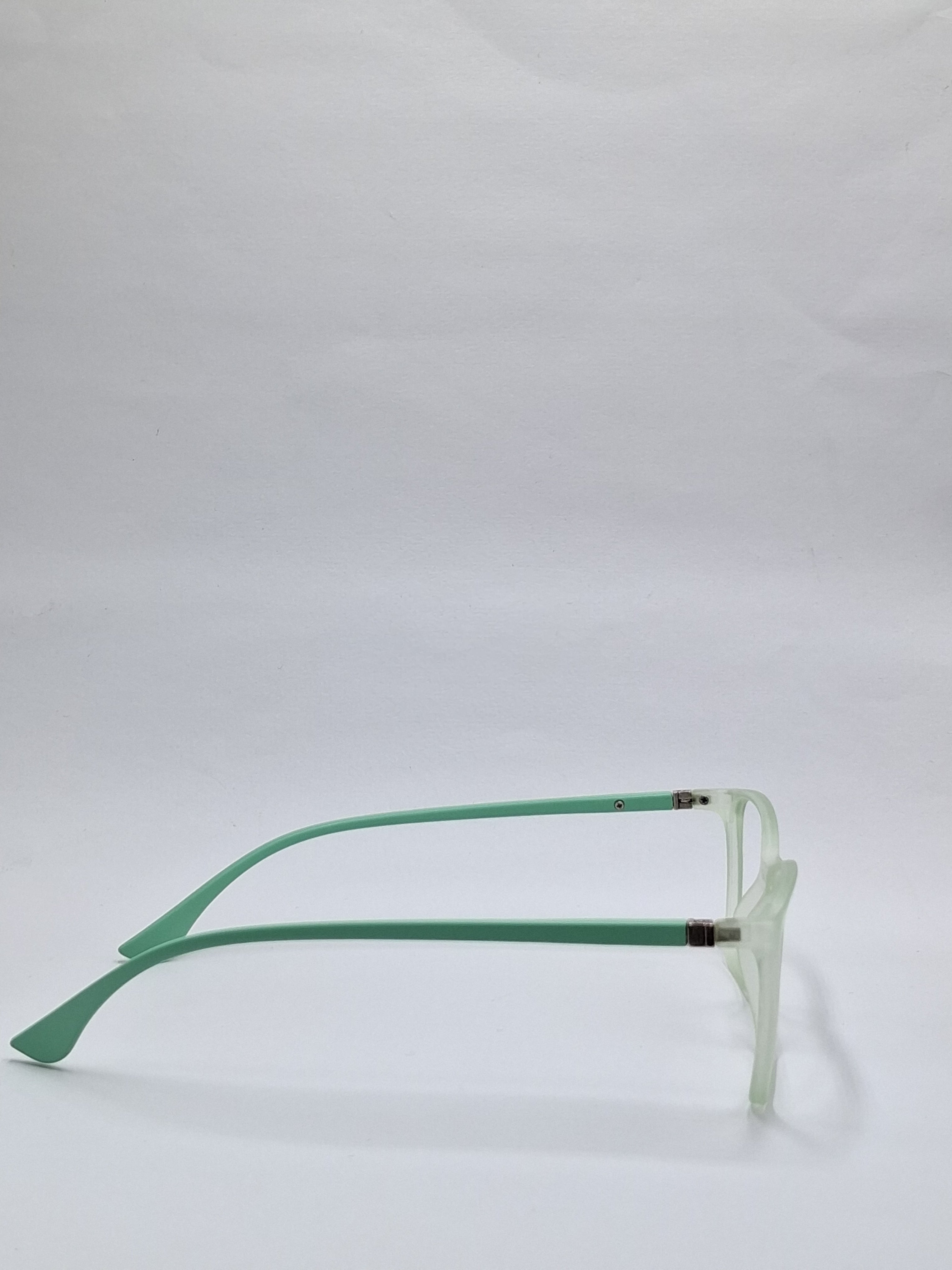 vision plus matte light green frame