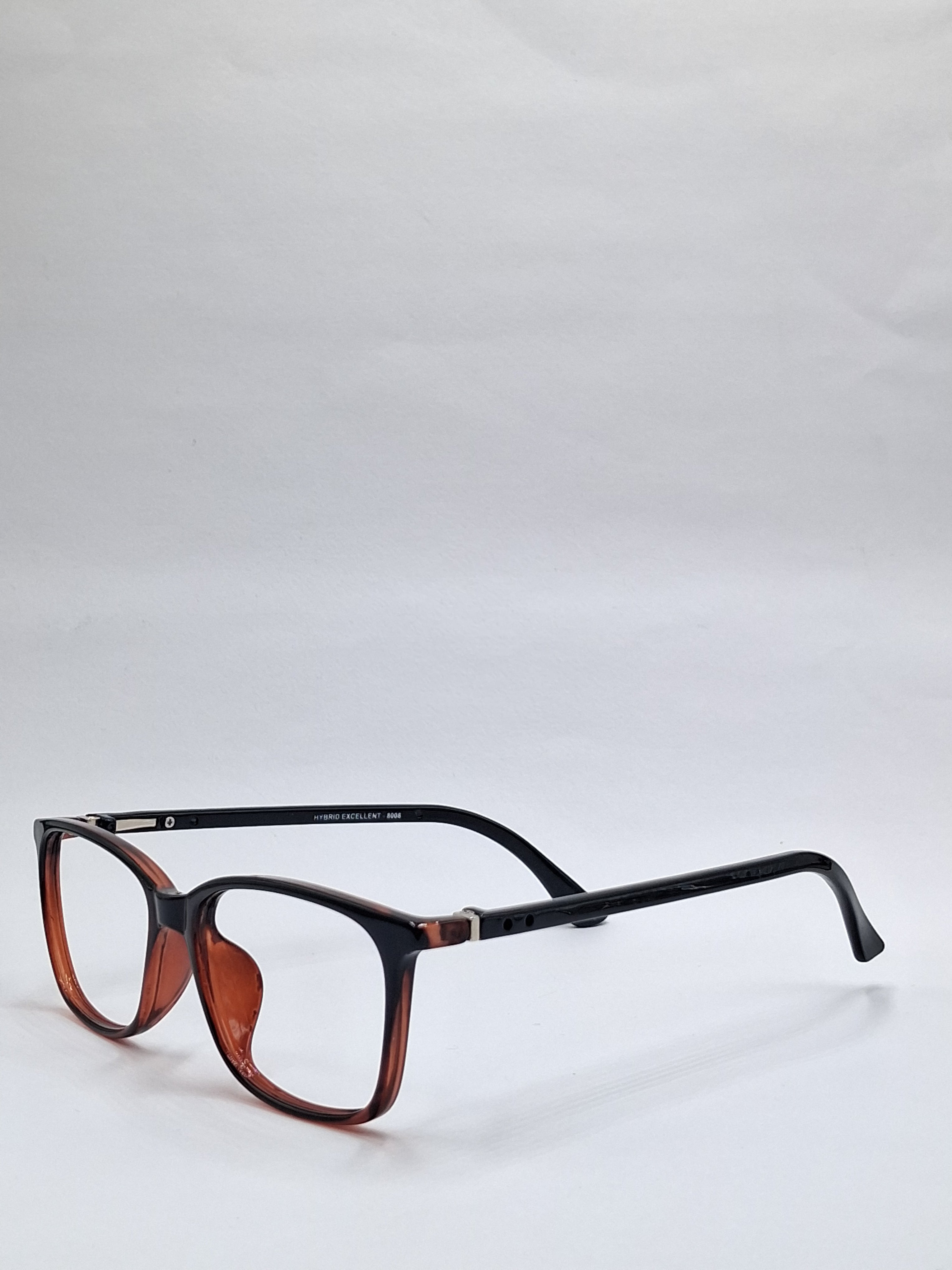 vision plus crystal brown with black stick frame