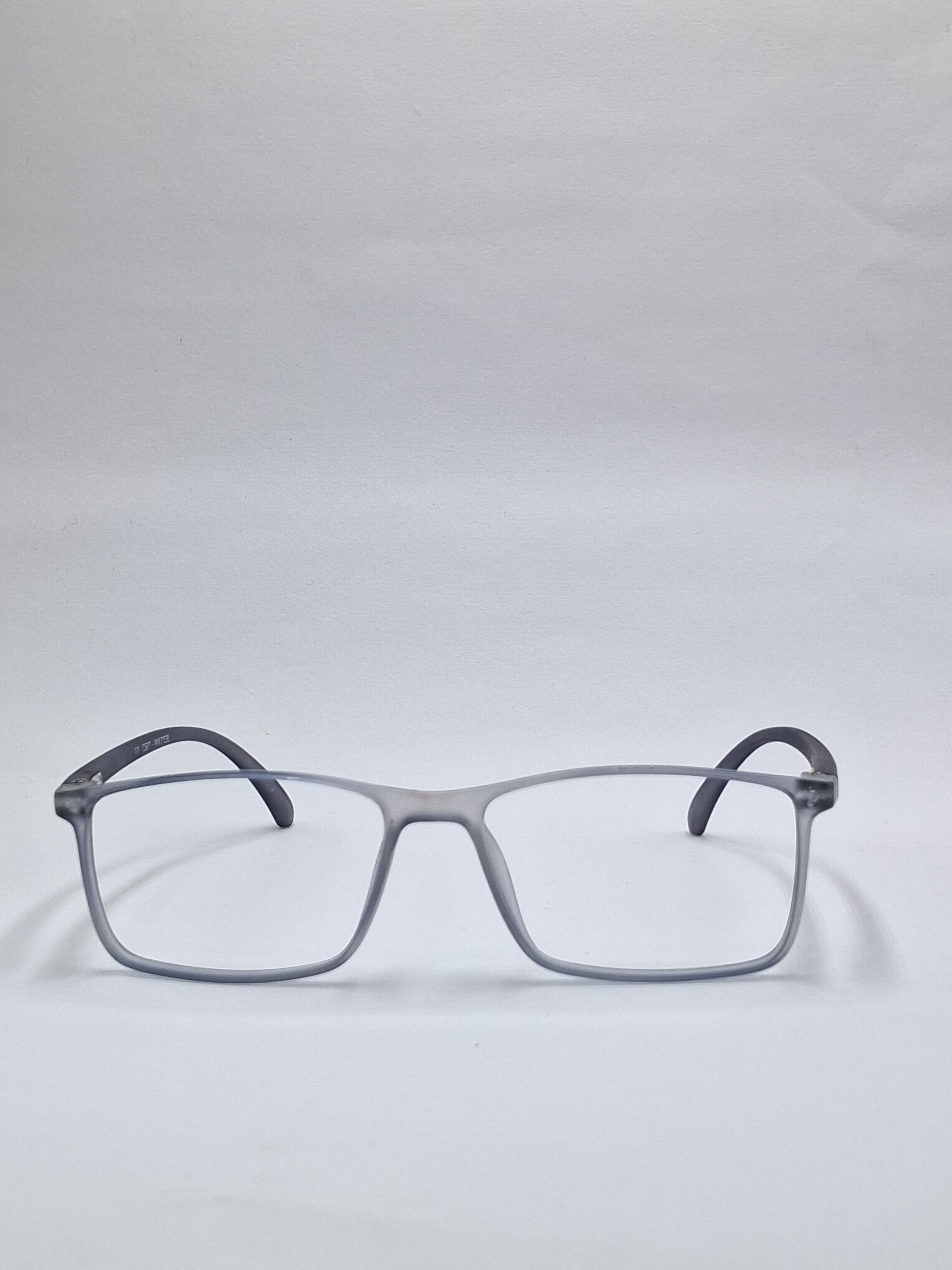 vision plus matte gray frame