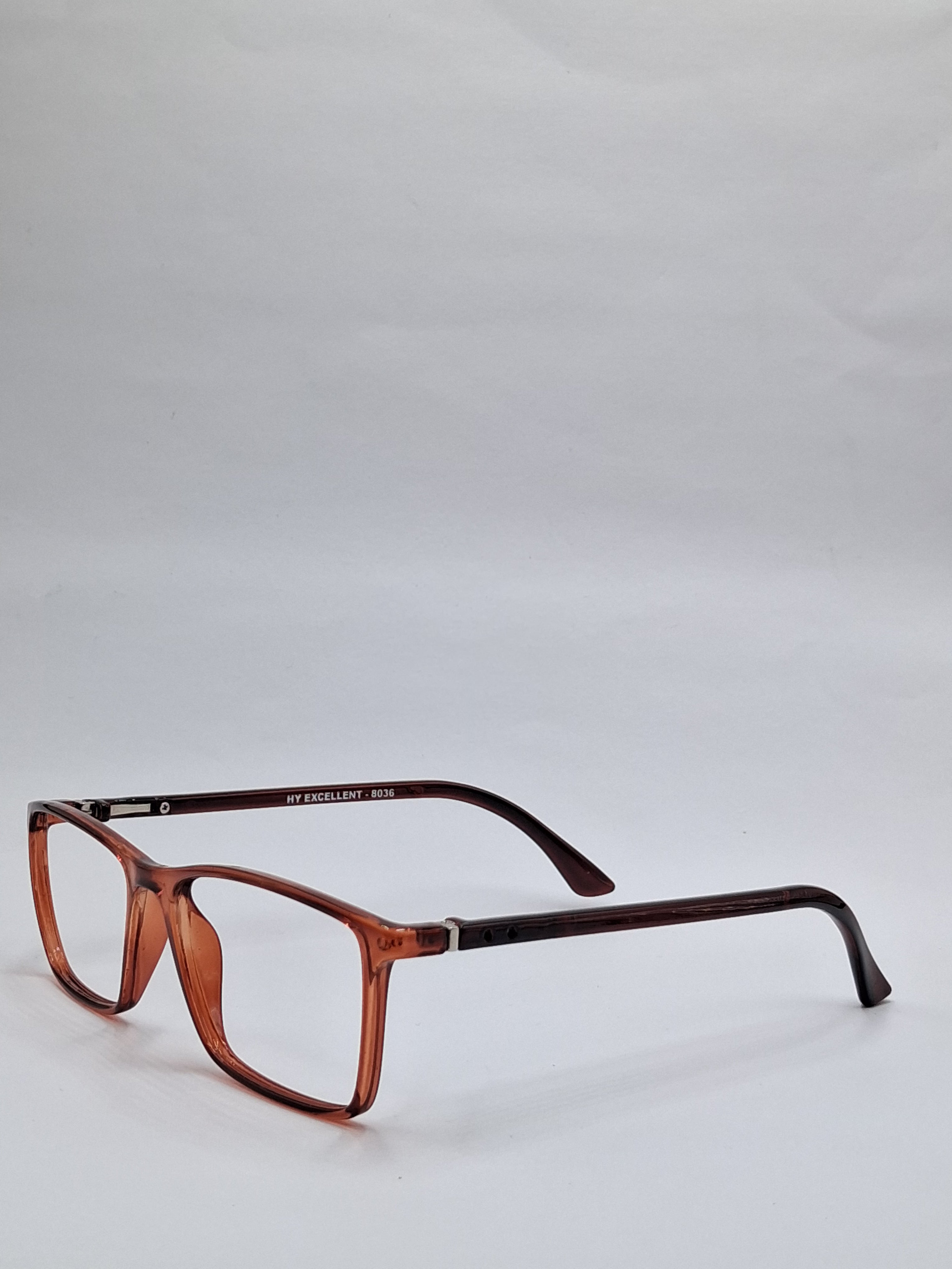 vision plus crystal brown frame