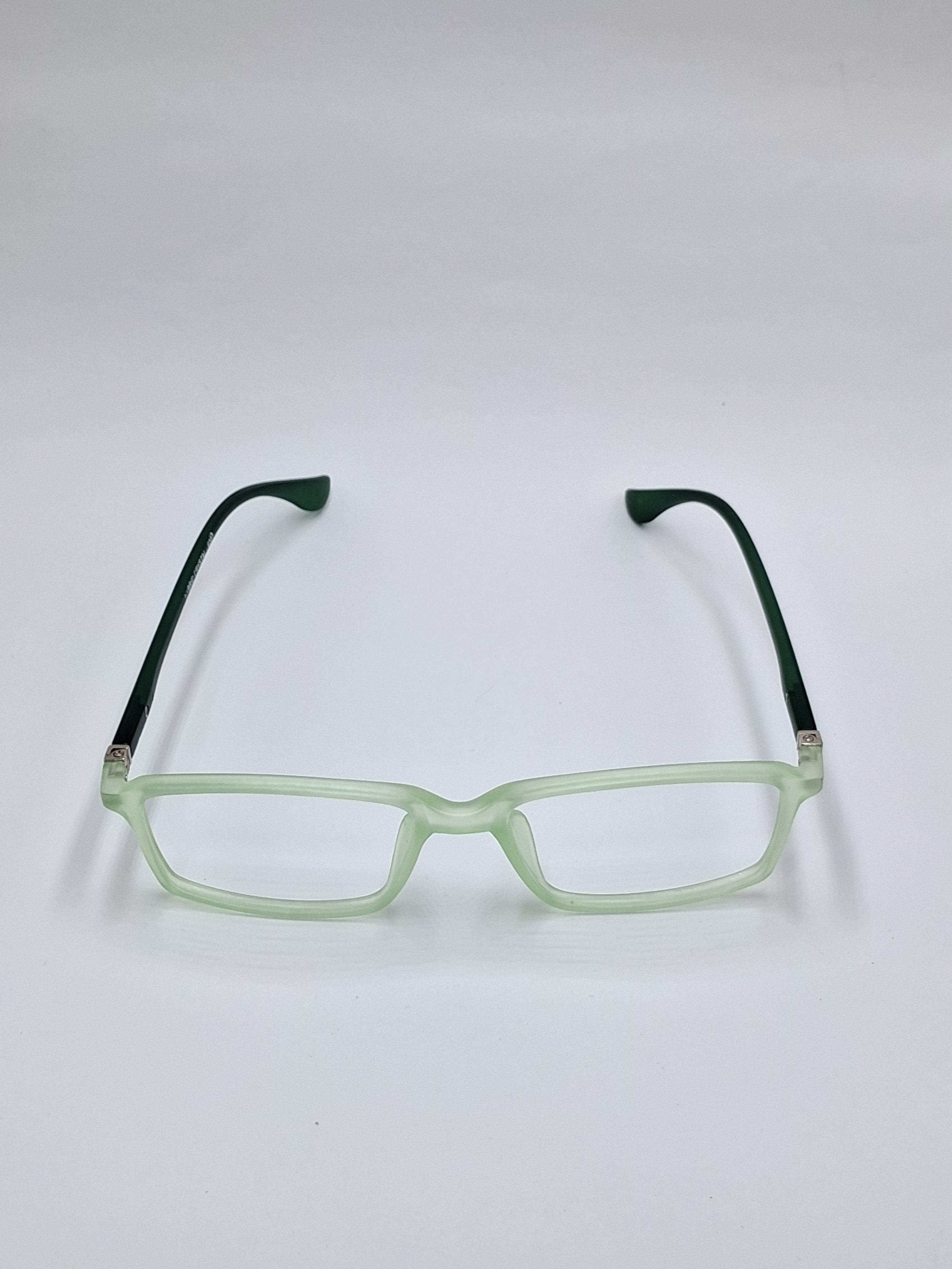vision plus duale tone matte green frame