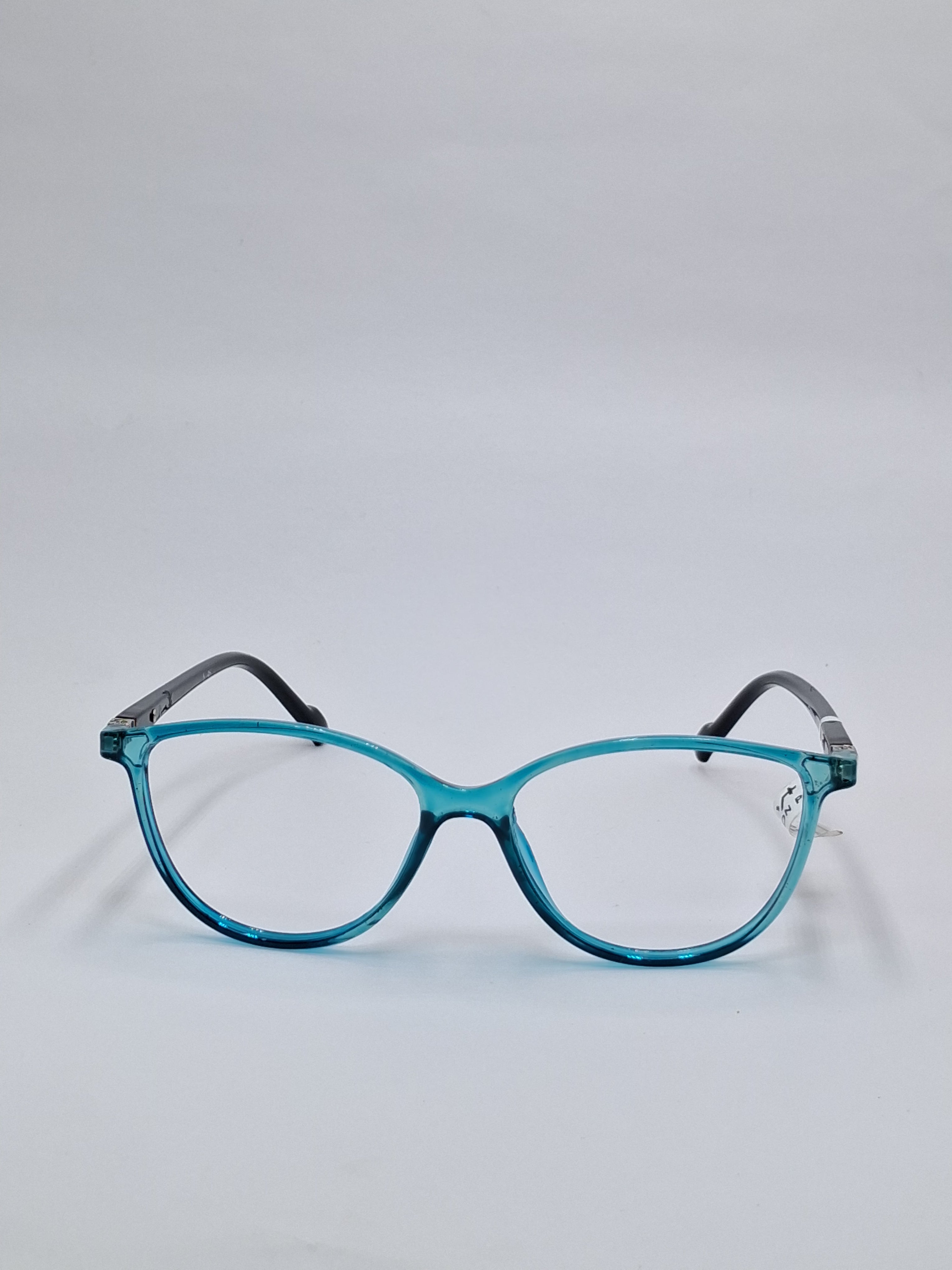 vision plus crystal water blue with black stick frame