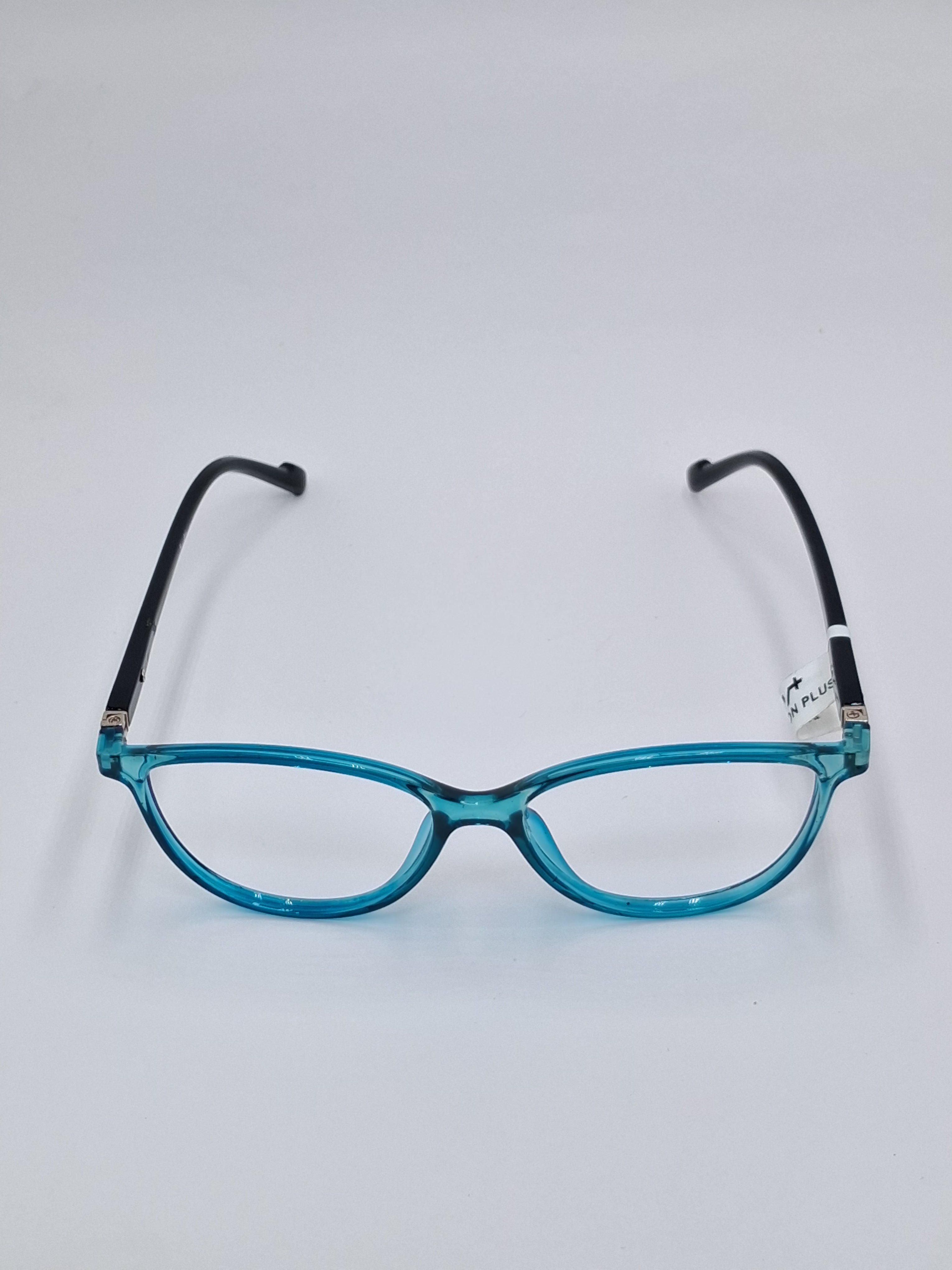 vision plus crystal water blue with black stick frame