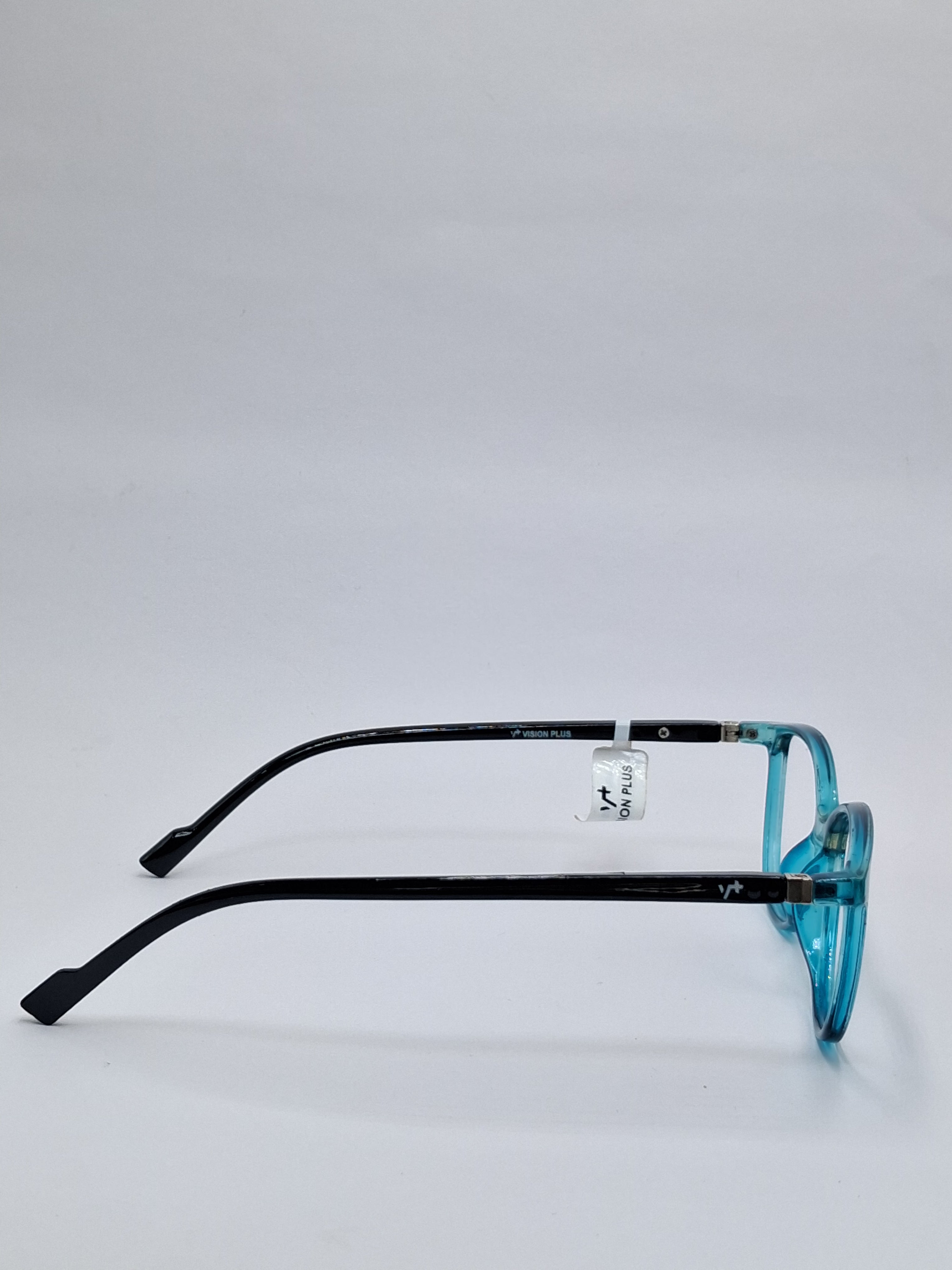 vision plus crystal water blue with black stick frame