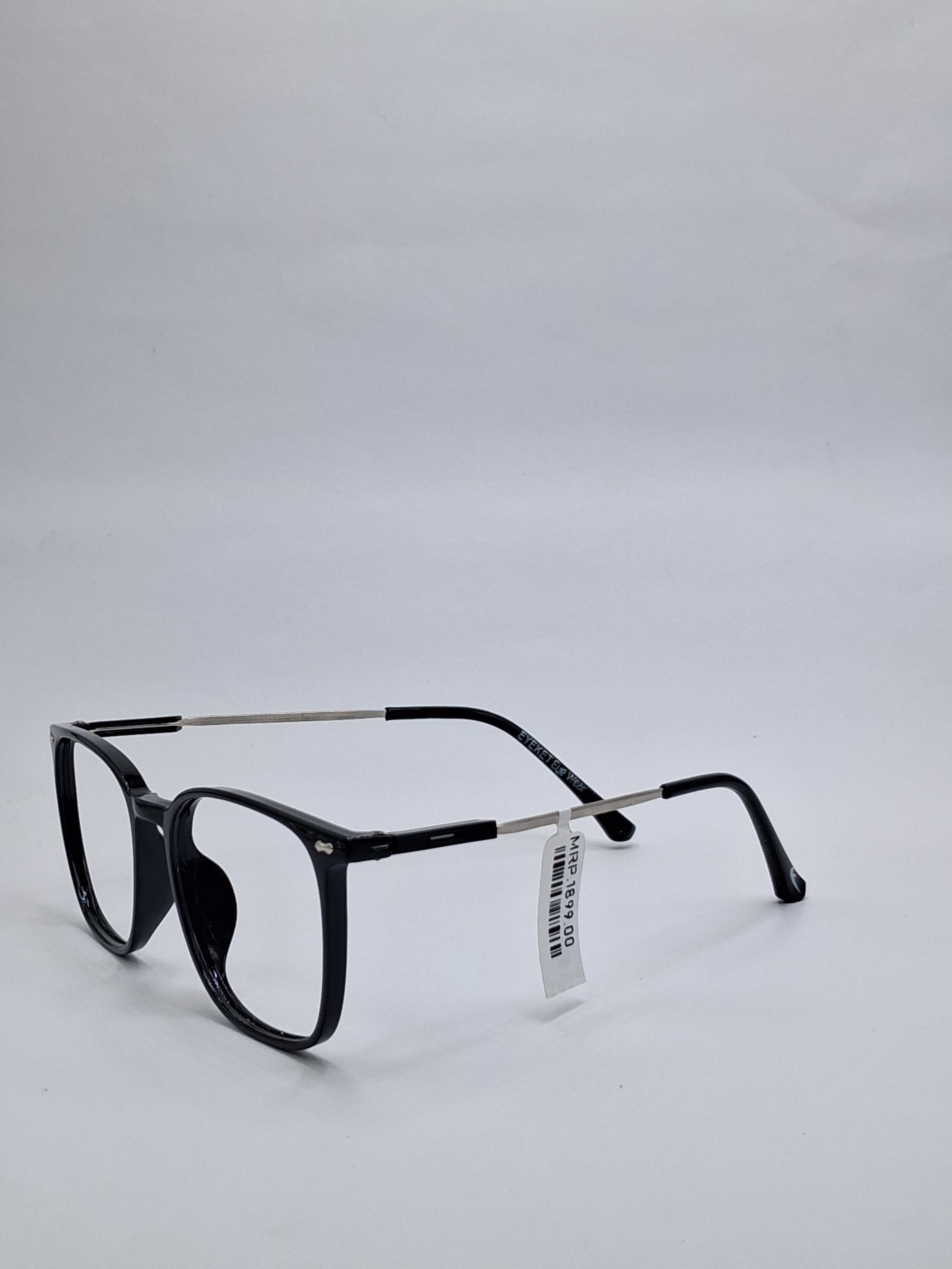 vision plus glossy black with metal stick frame