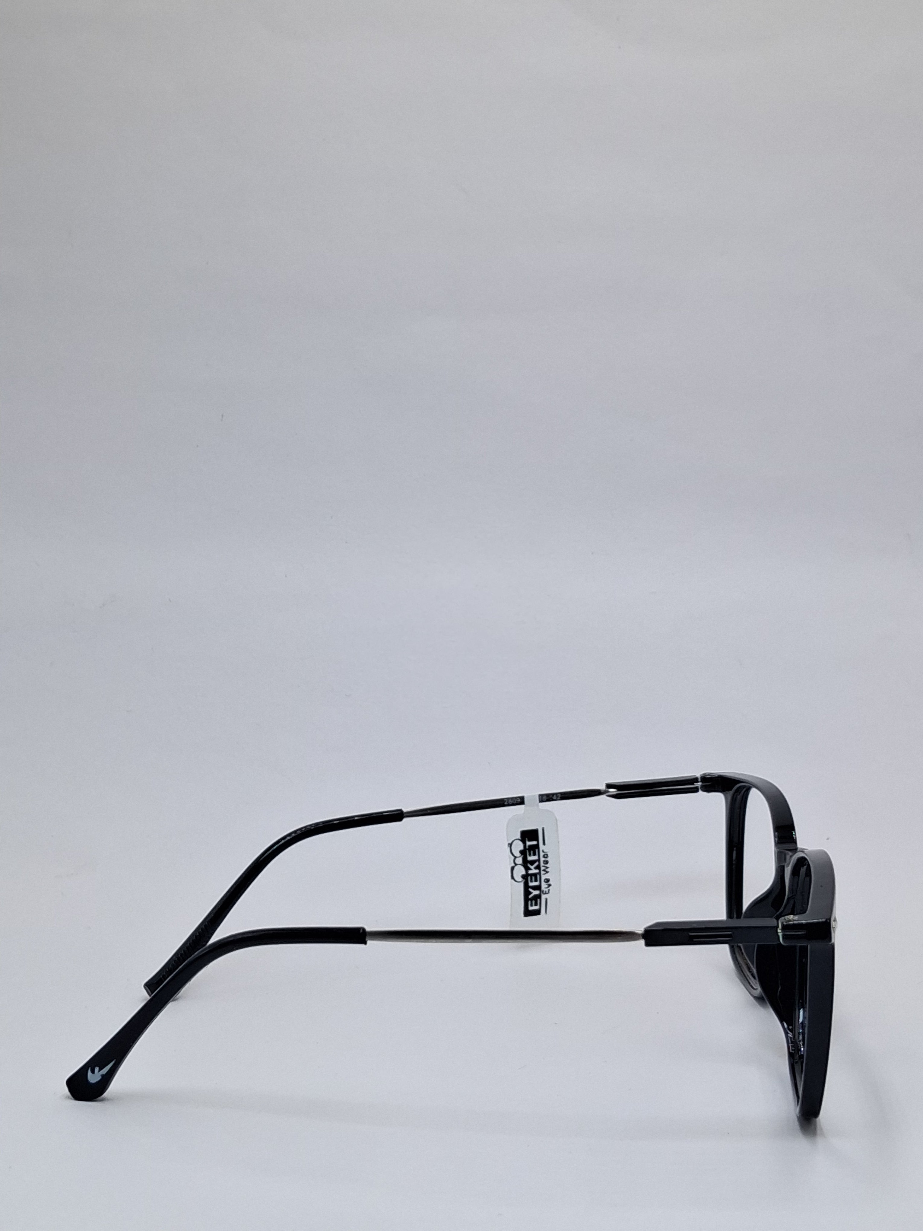 vision plus glossy black with metal stick frame