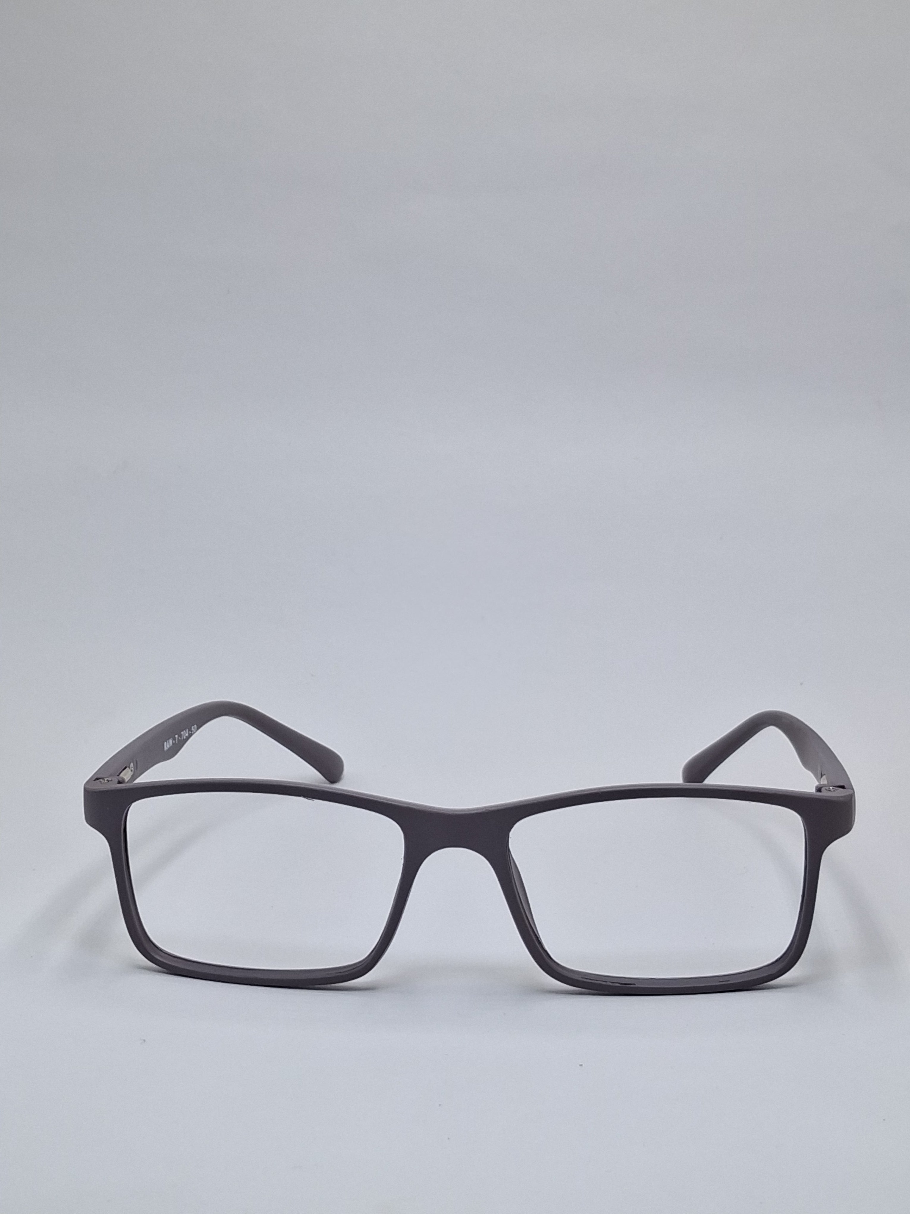 vision plus matte lavender gray frame