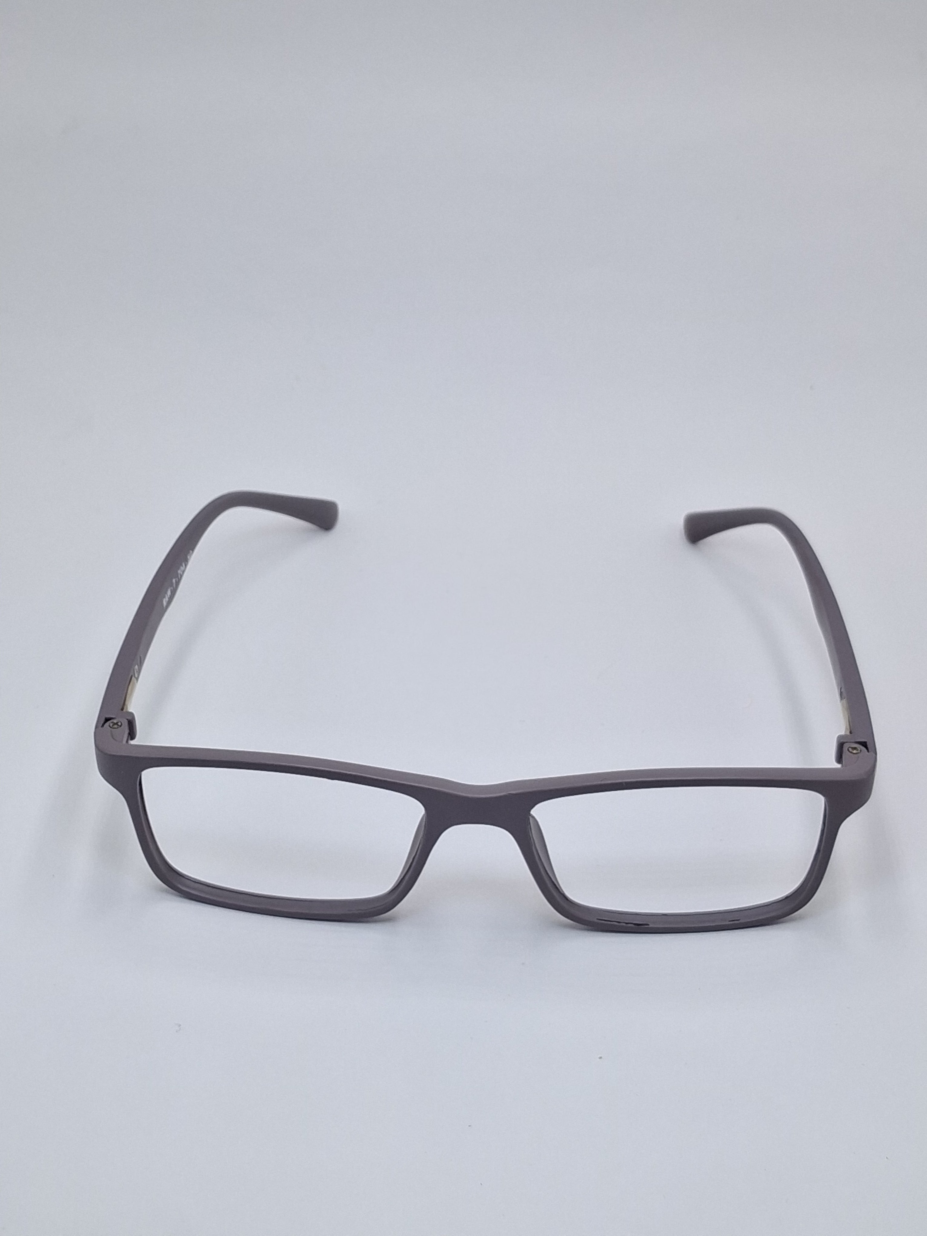 vision plus matte lavender gray frame