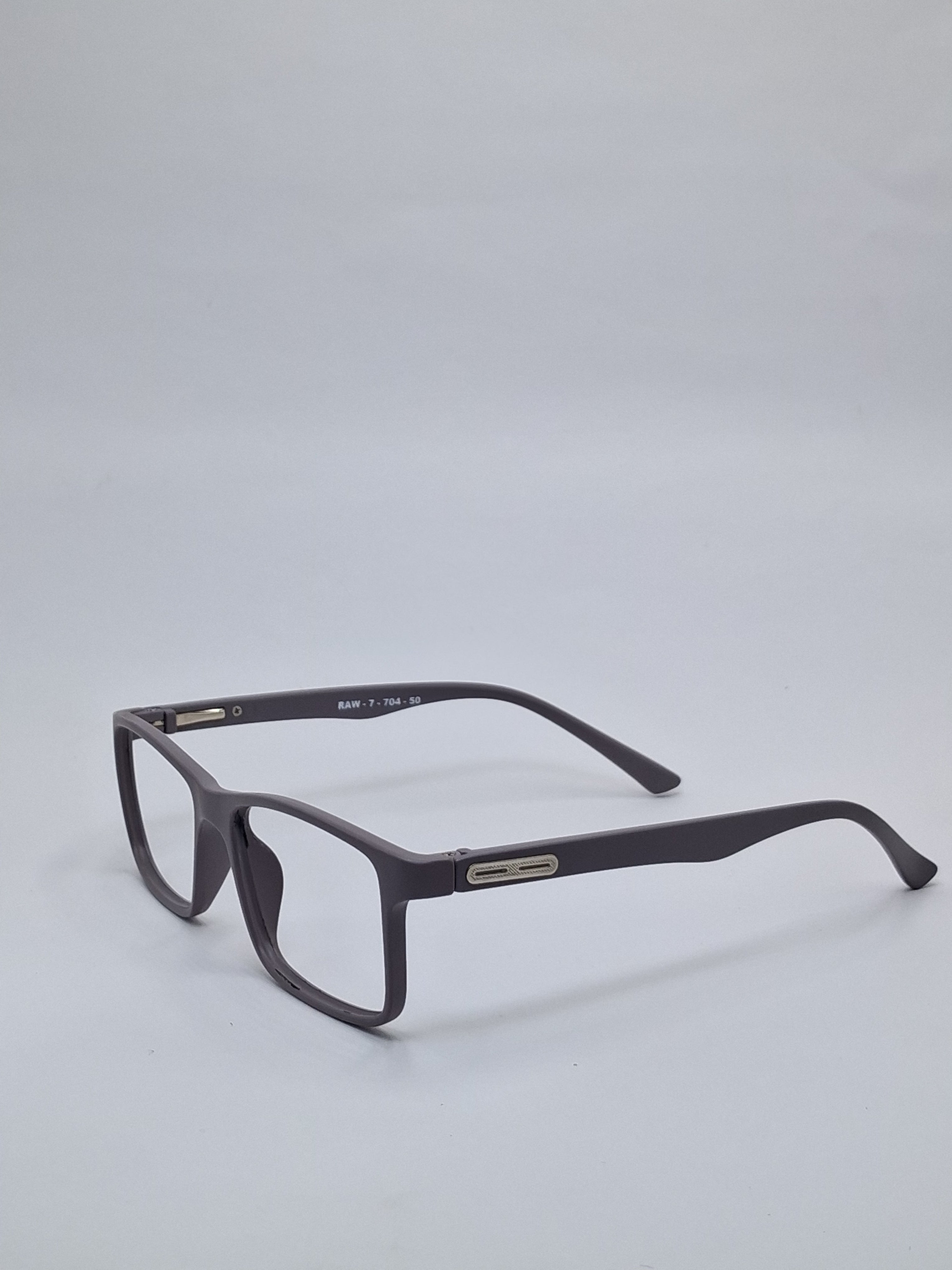 vision plus matte lavender gray frame