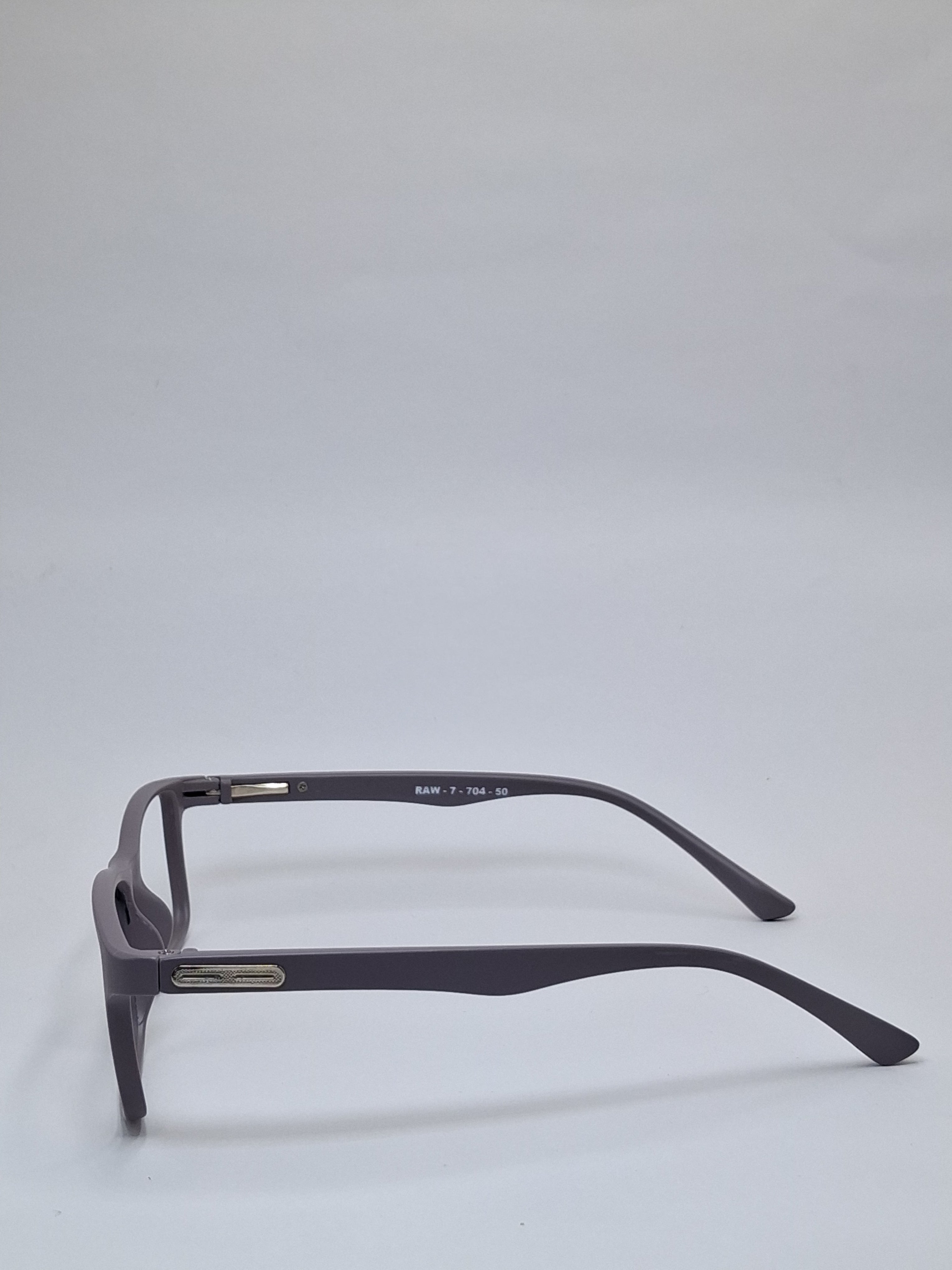 vision plus matte lavender gray frame