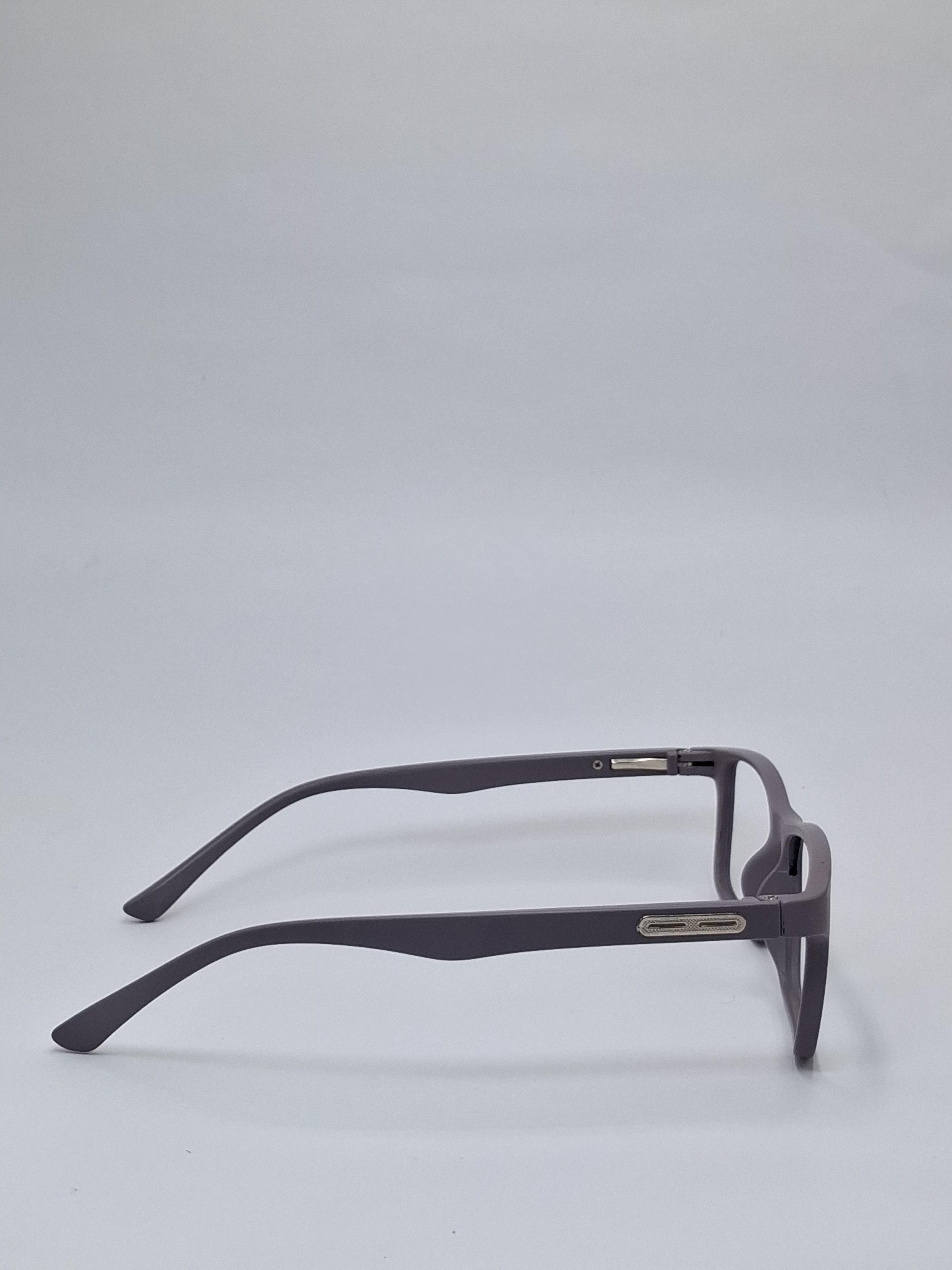 vision plus matte lavender gray frame