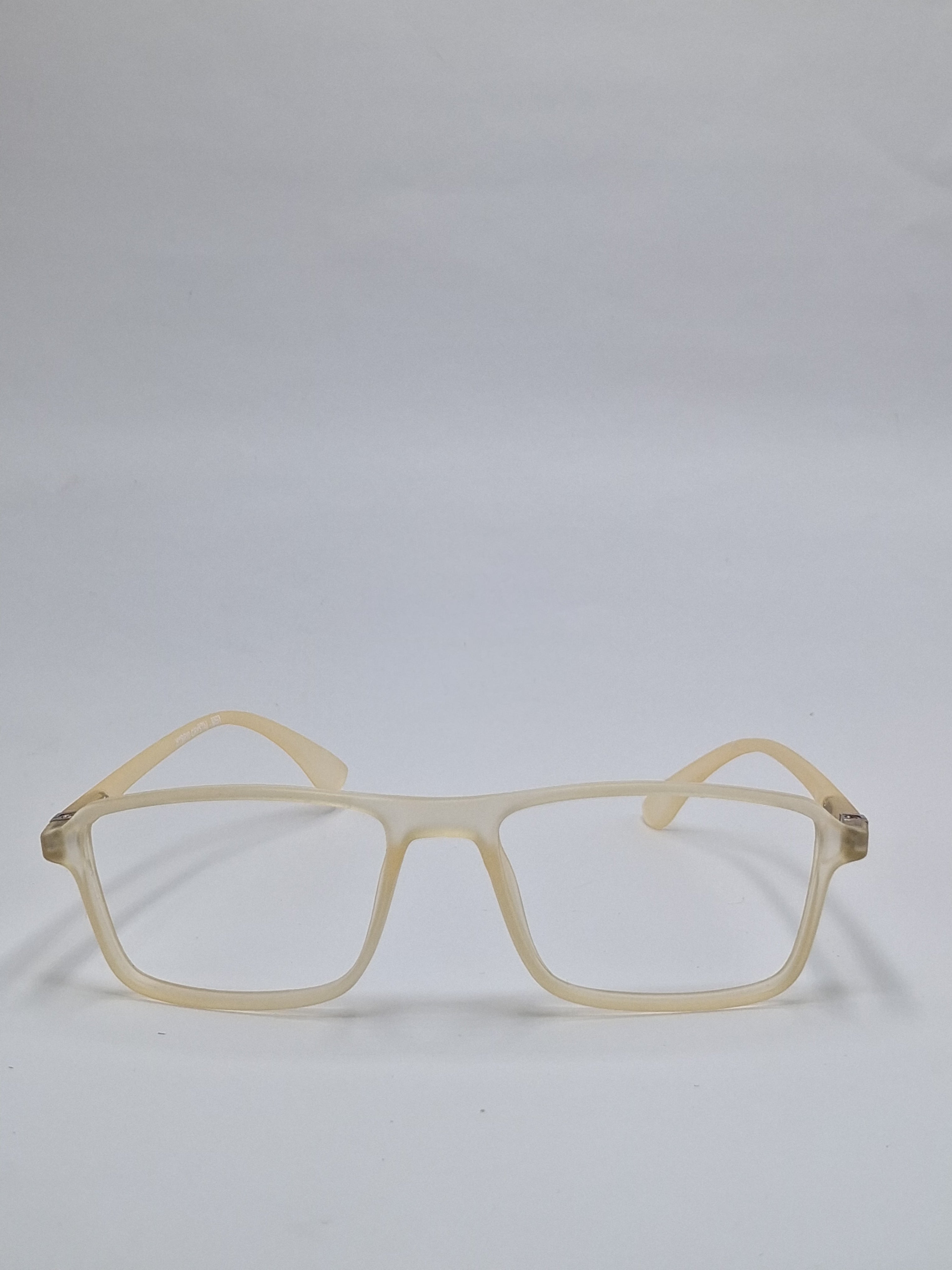 vision plus matte light yellow frame