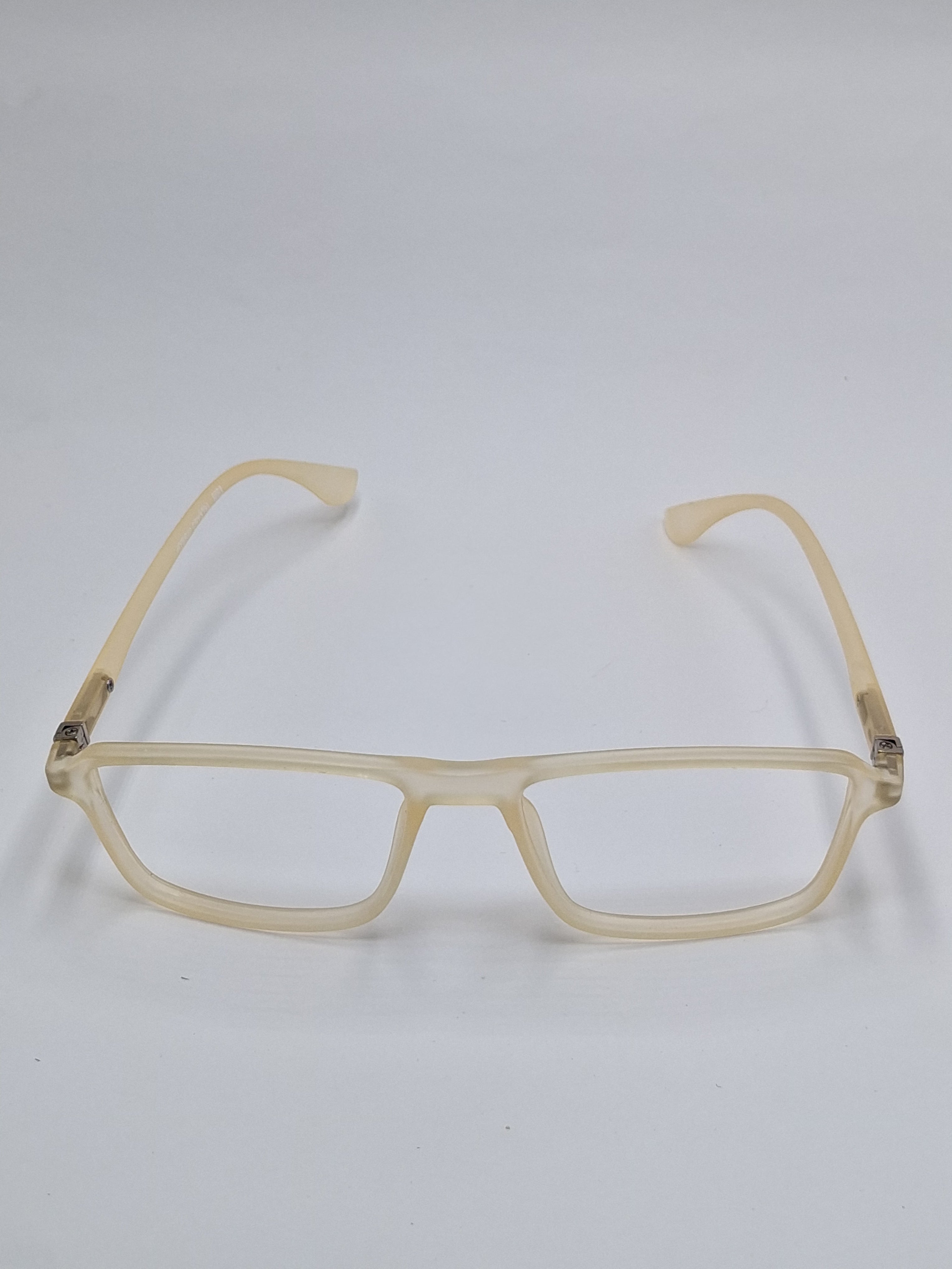 vision plus matte light yellow frame