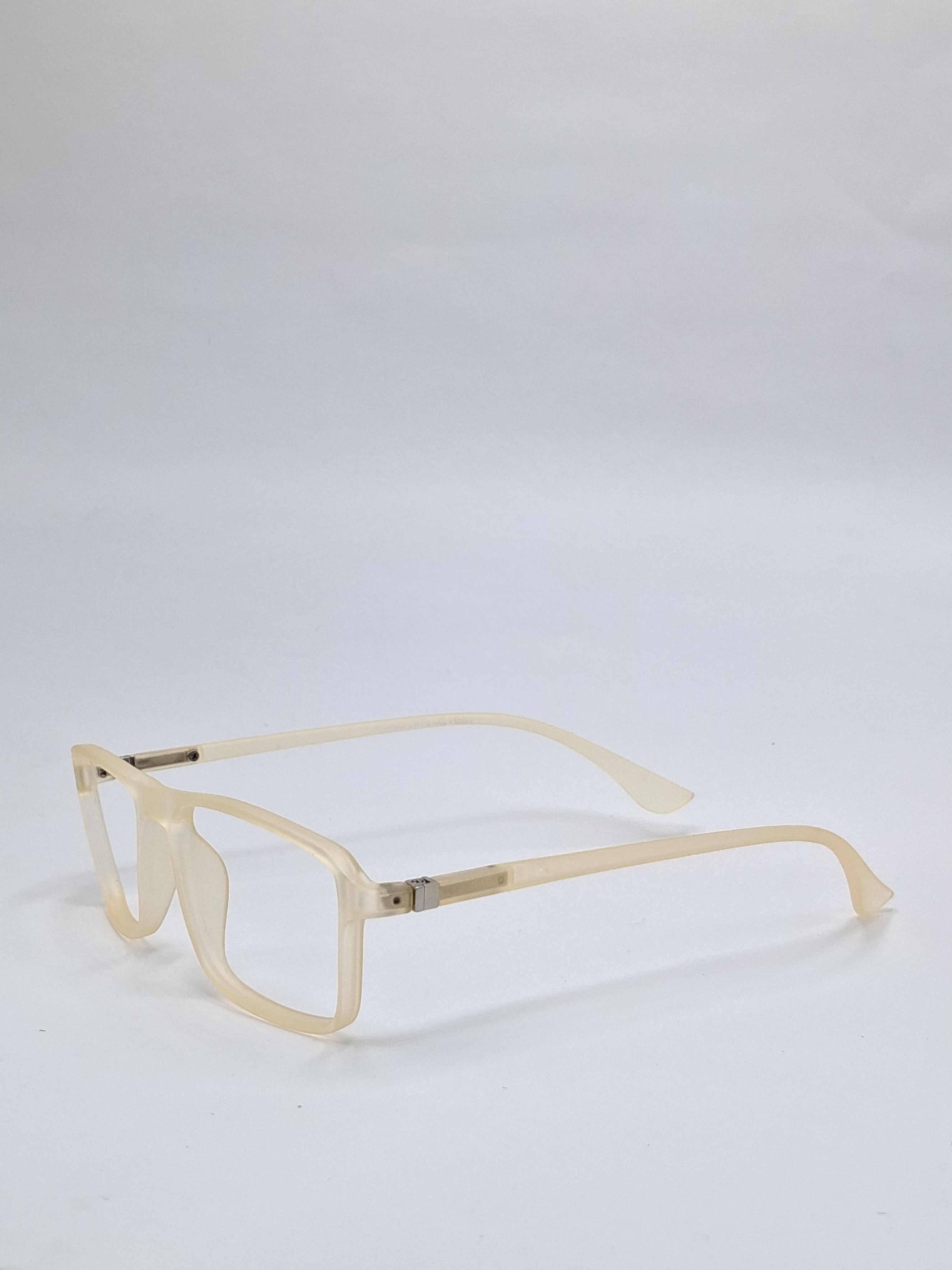 vision plus matte light yellow frame
