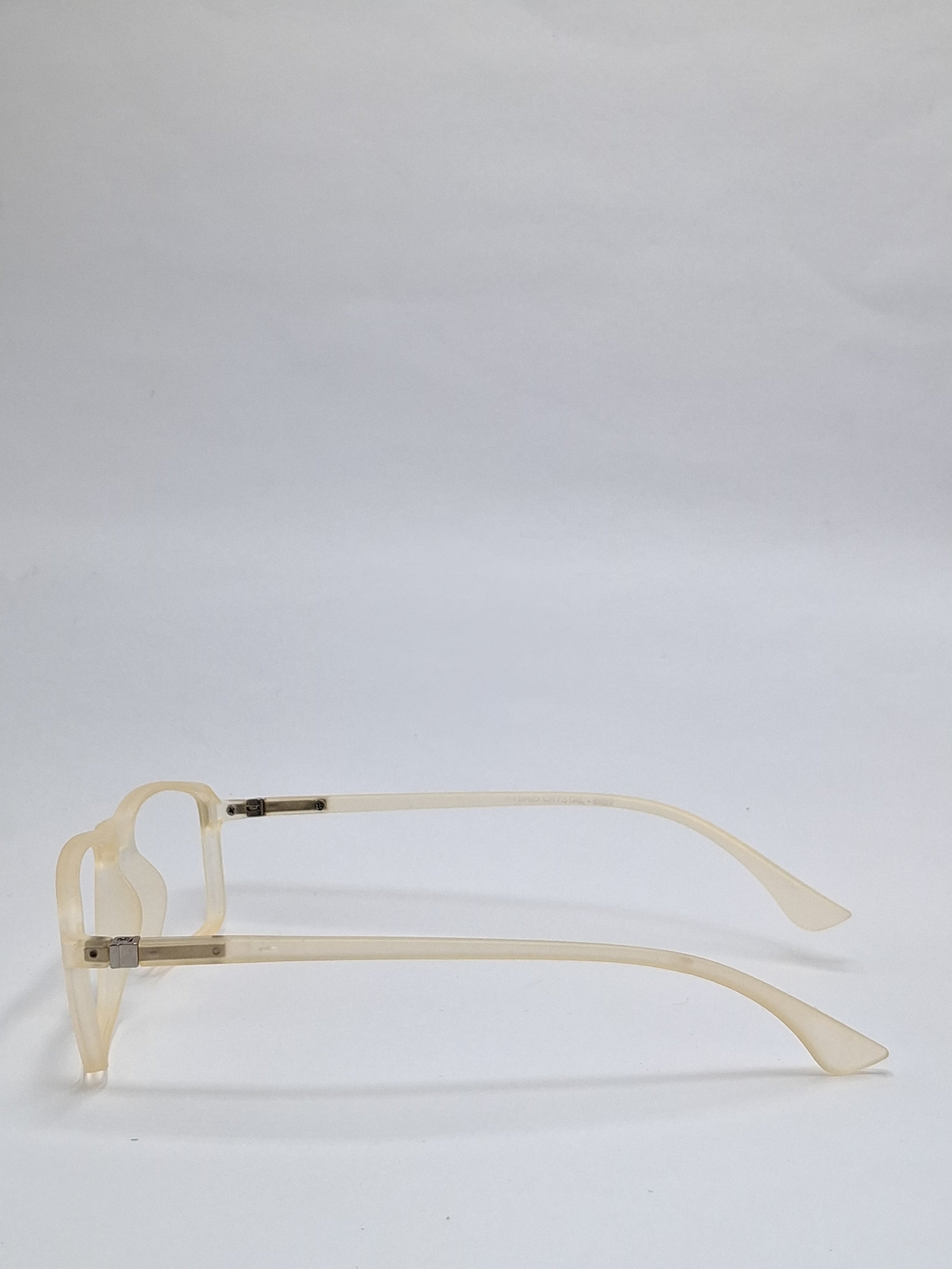 vision plus matte light yellow frame