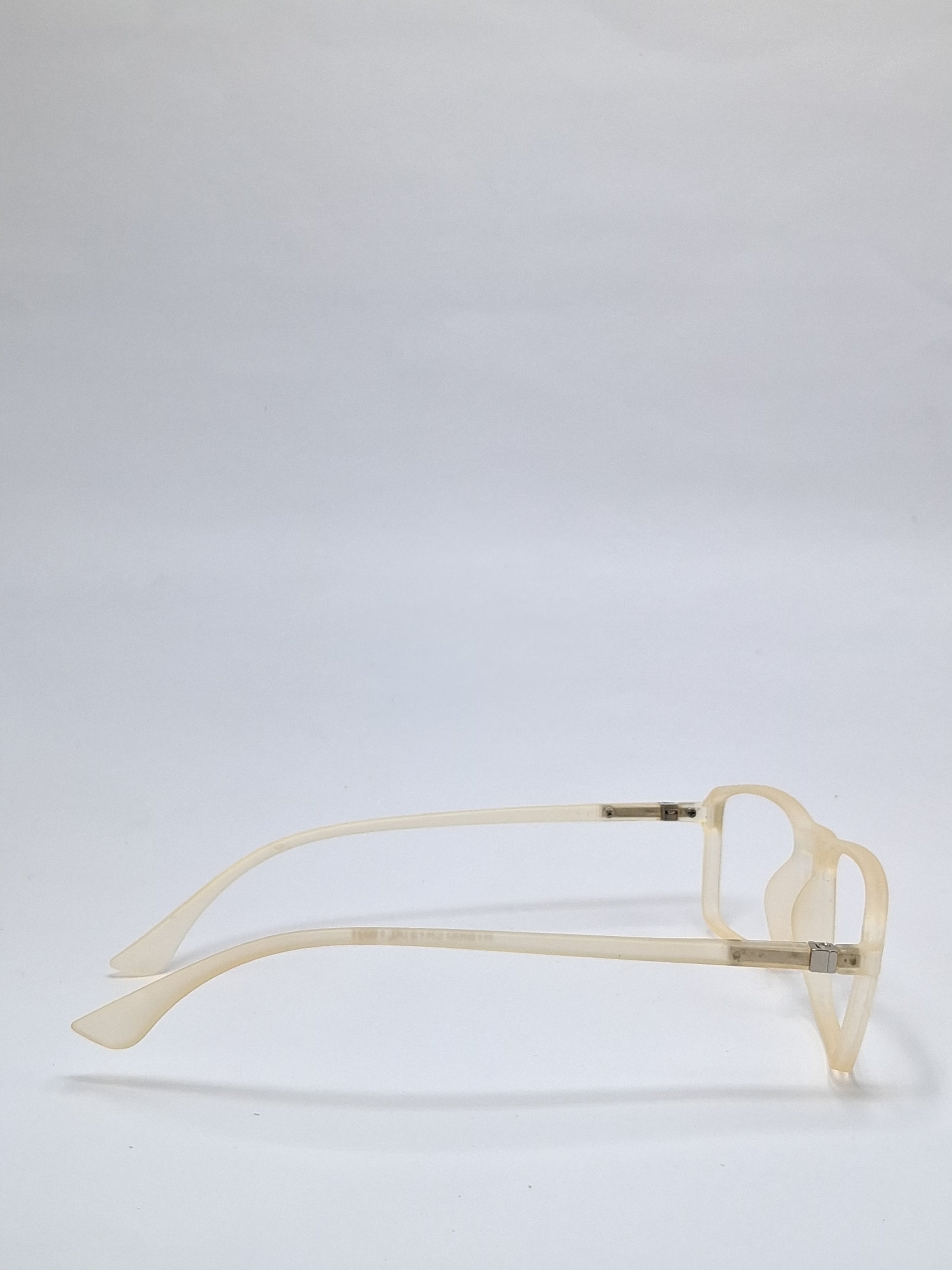 vision plus matte light yellow frame
