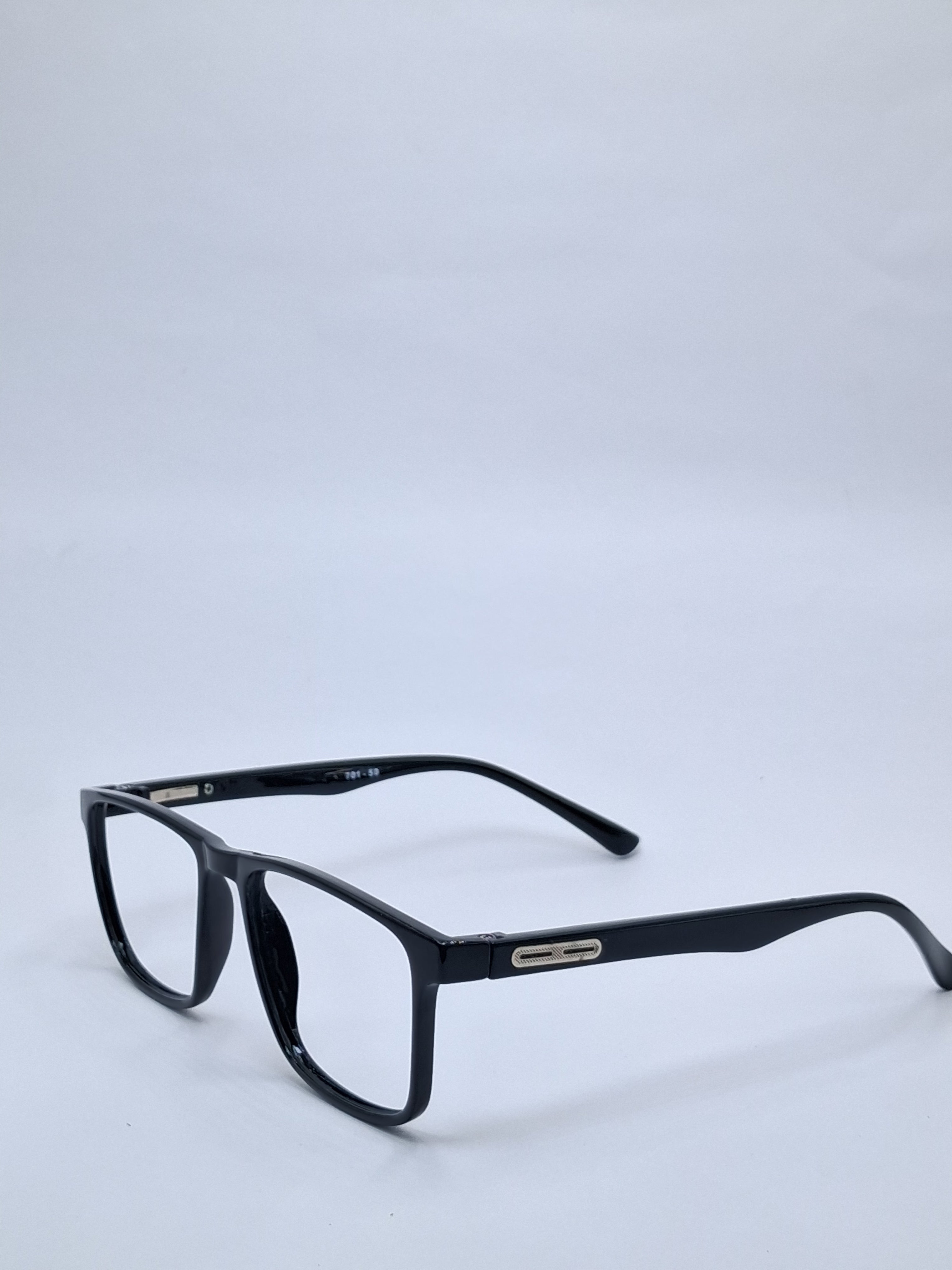 vision plus glossy black frame