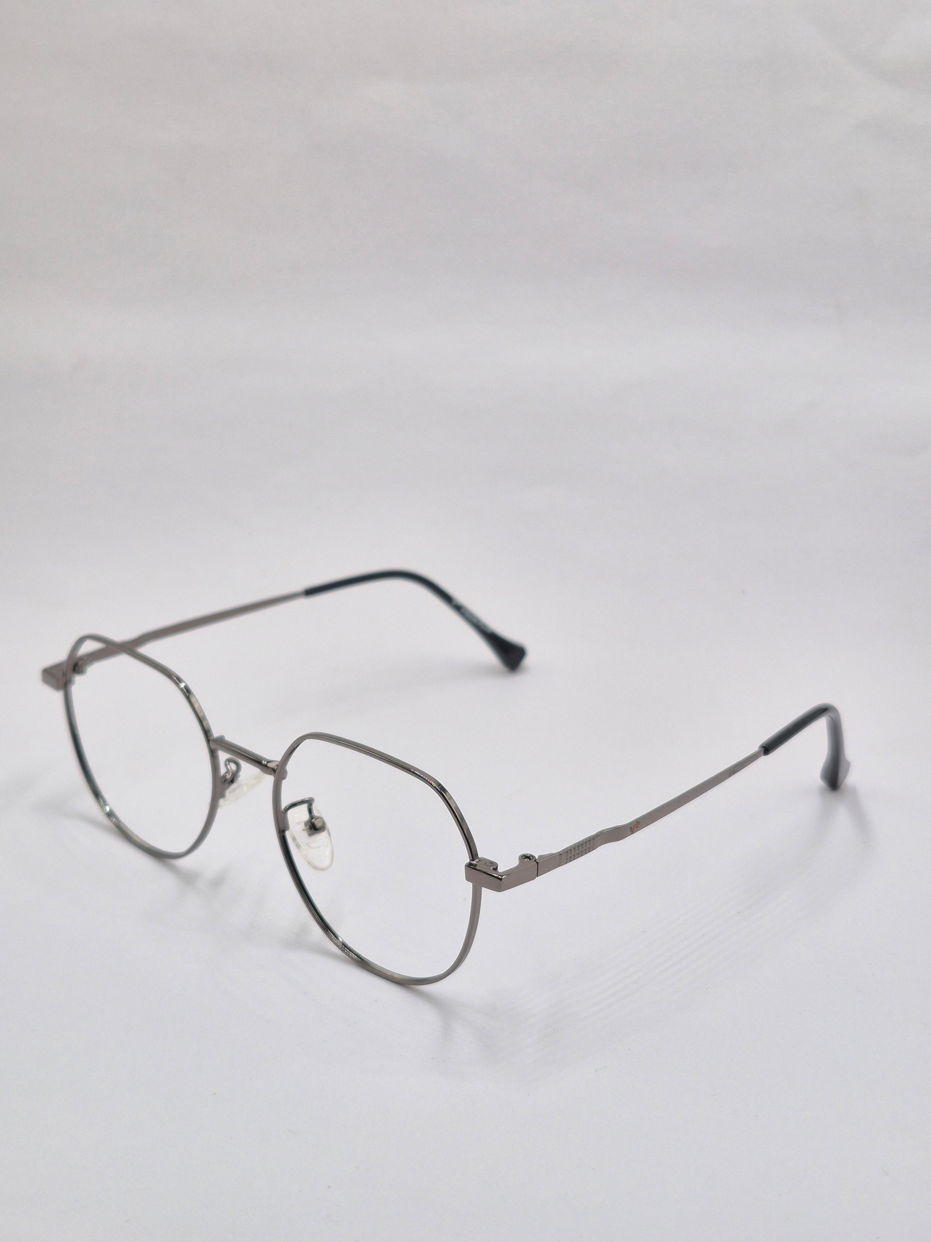 vision plus metallic chrome metal frame