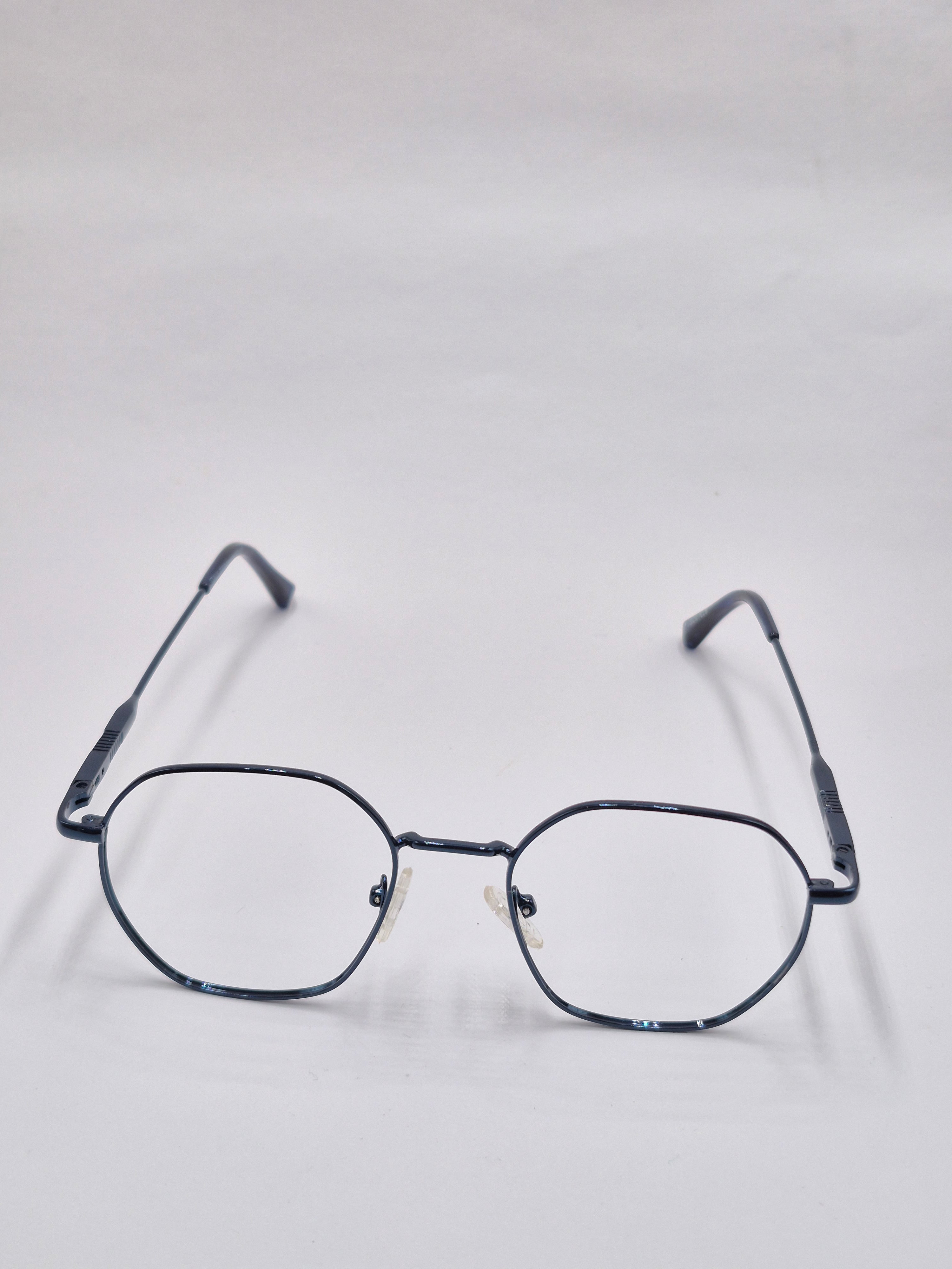 vision plus metallic dark blue metal frame