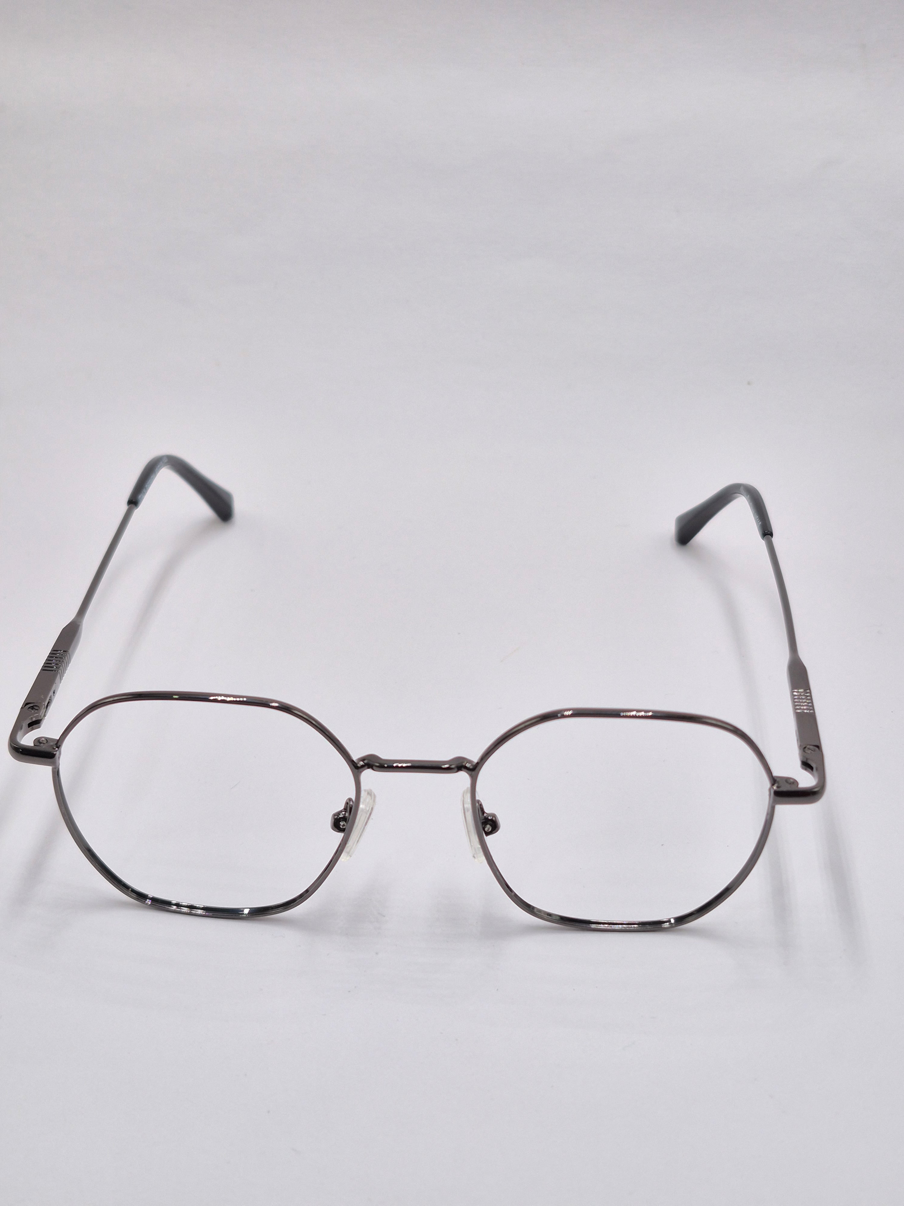 vision plus metallic dark gray metal frame