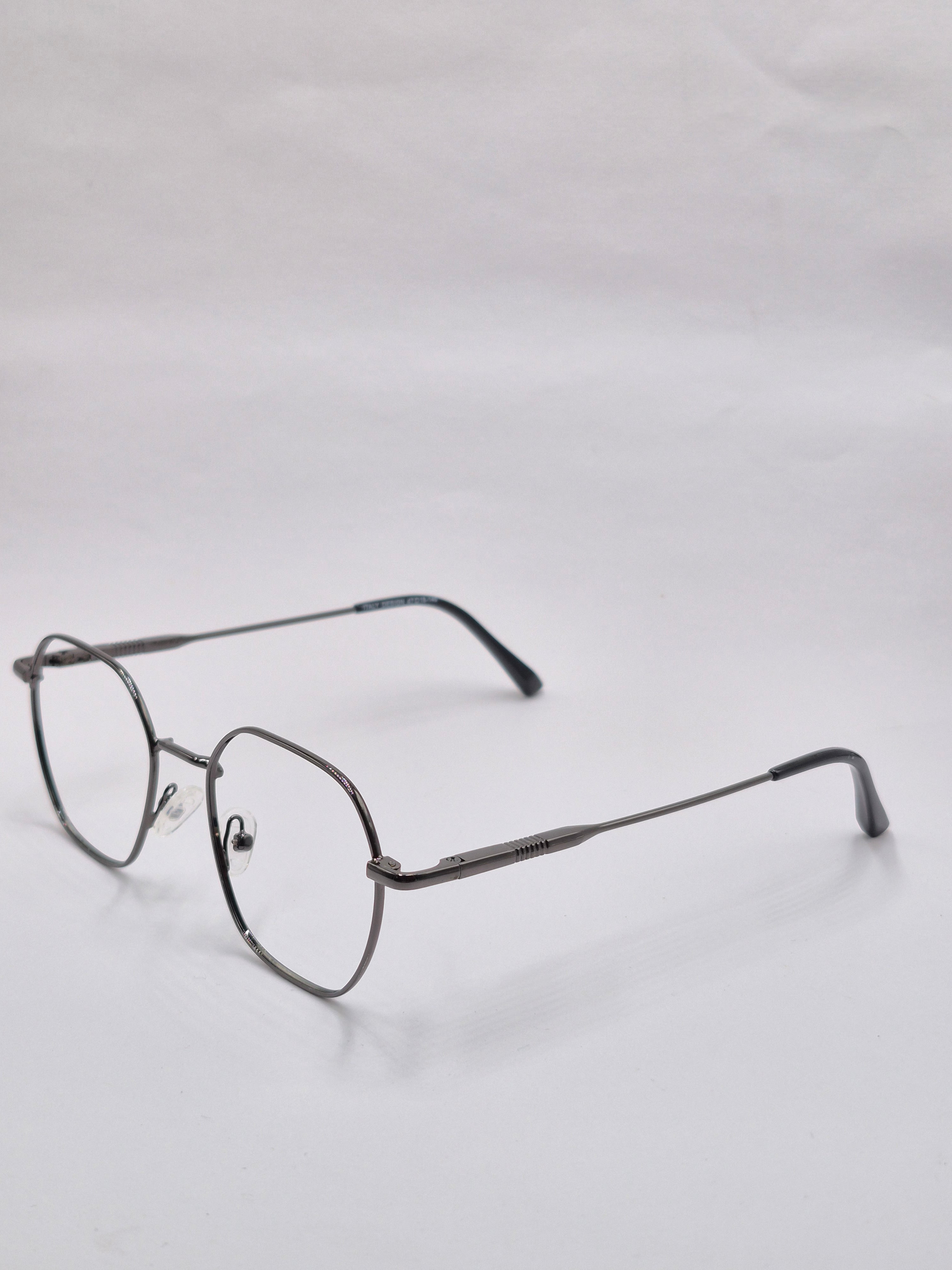 vision plus metallic dark gray metal frame