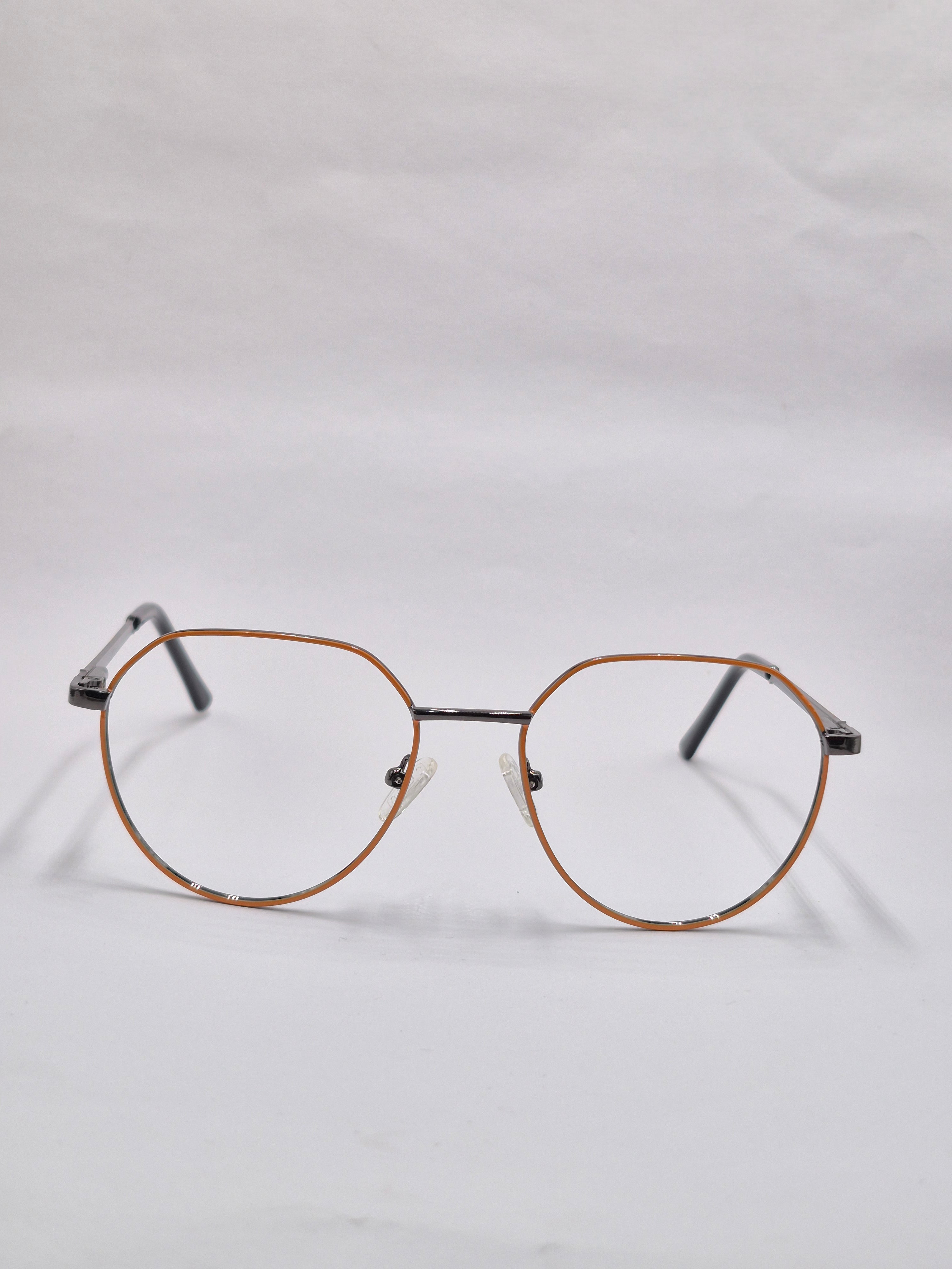vision plus metallic yellow and black metal frame