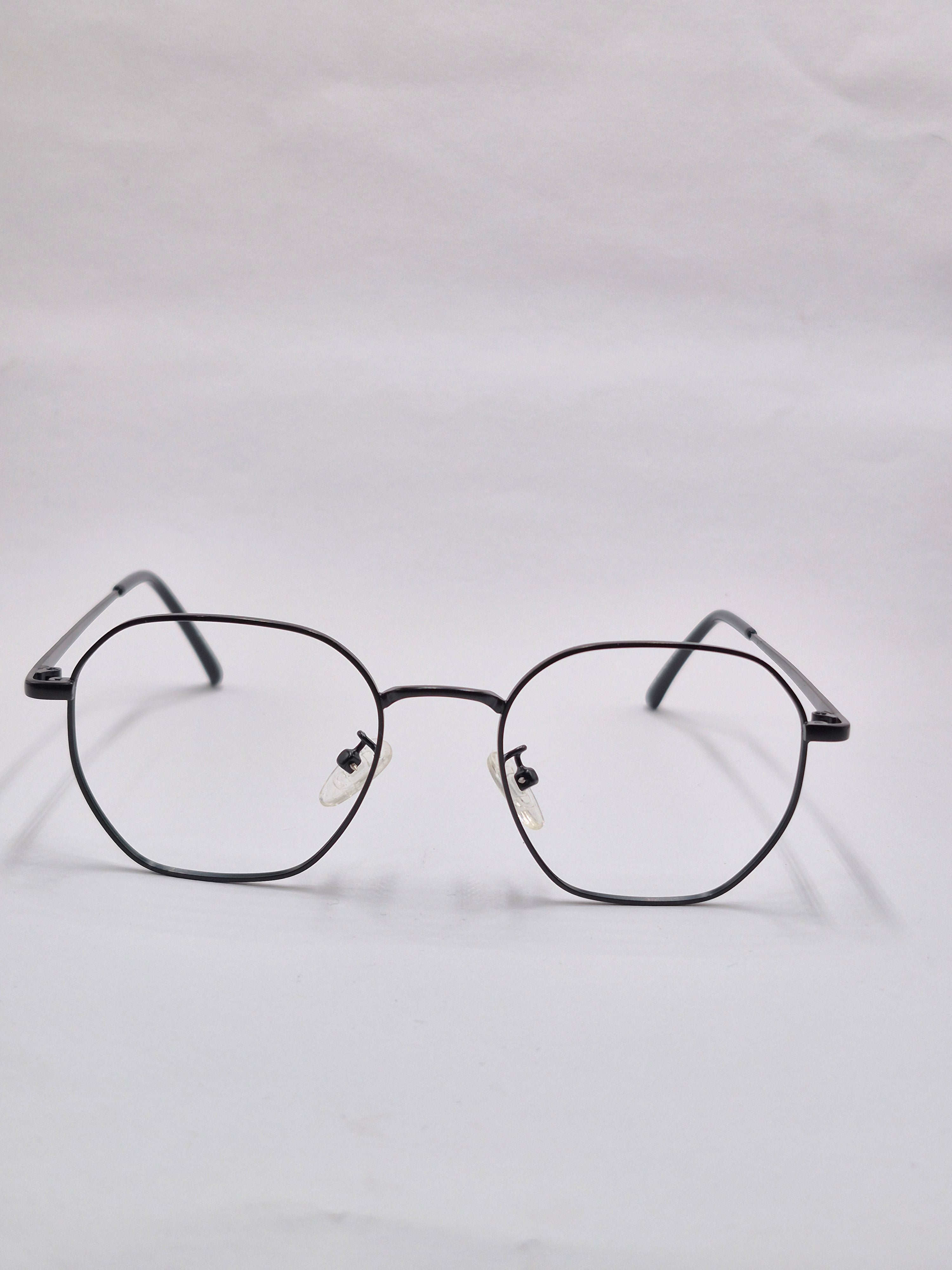 vision plus metallic dark black metal frame