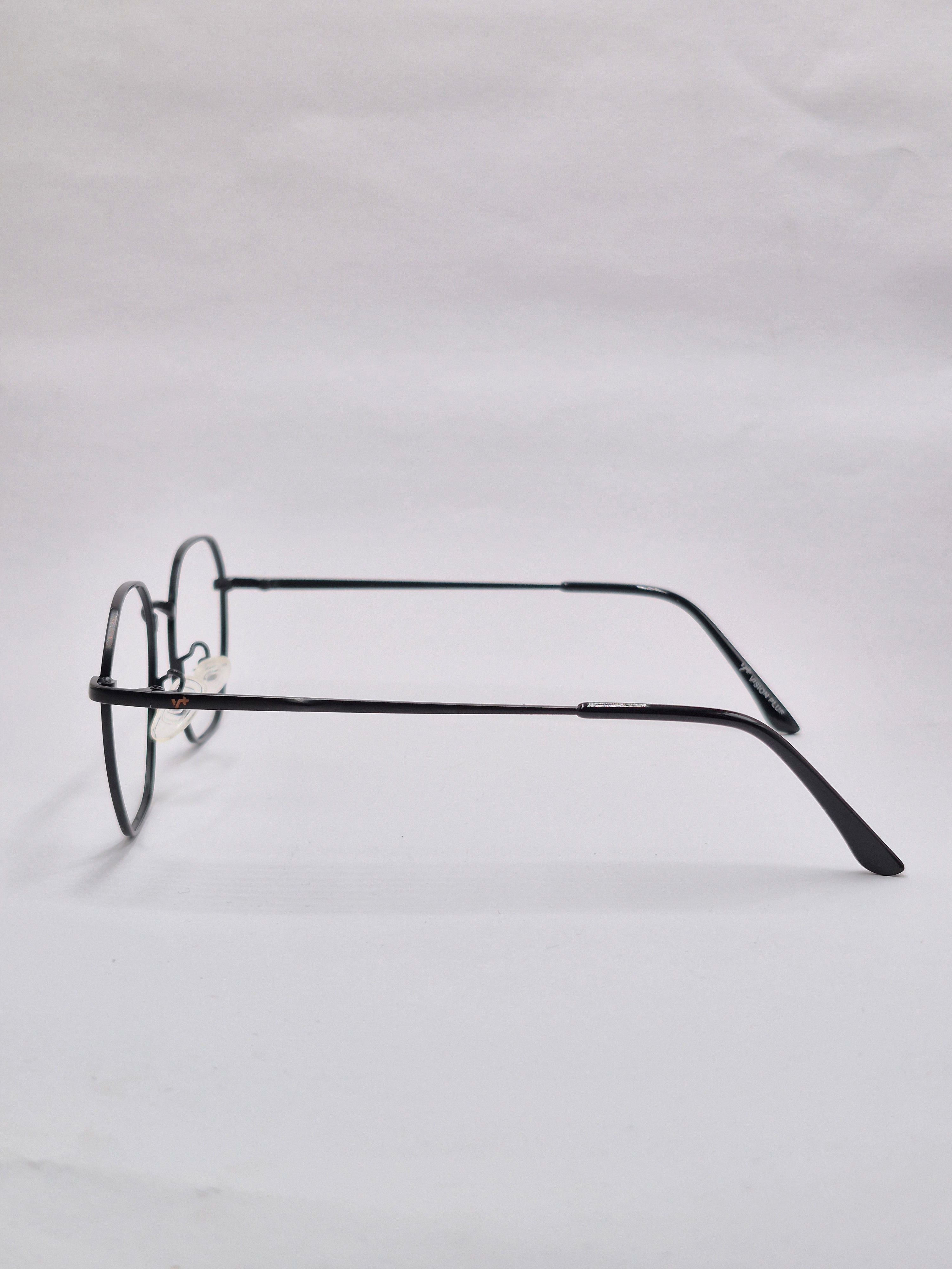 vision plus metallic dark black metal frame