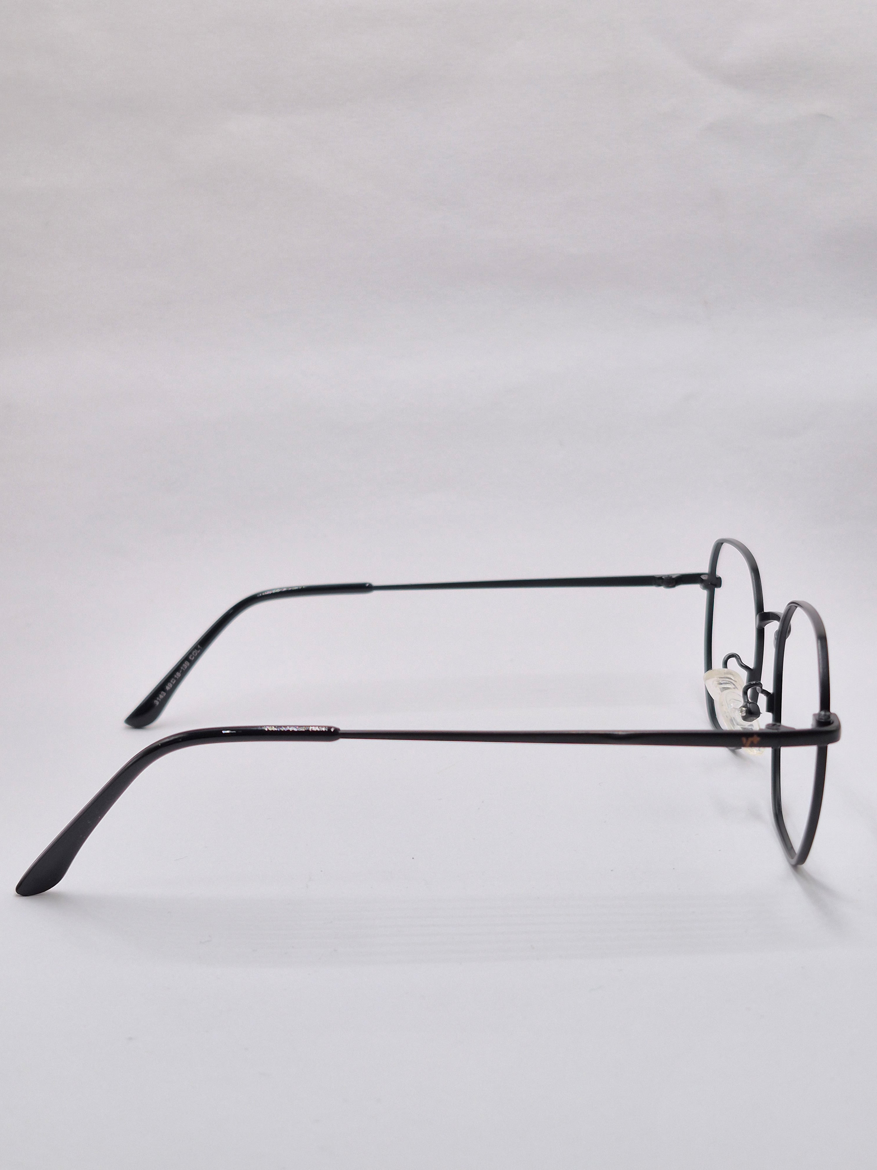 vision plus metallic dark black metal frame