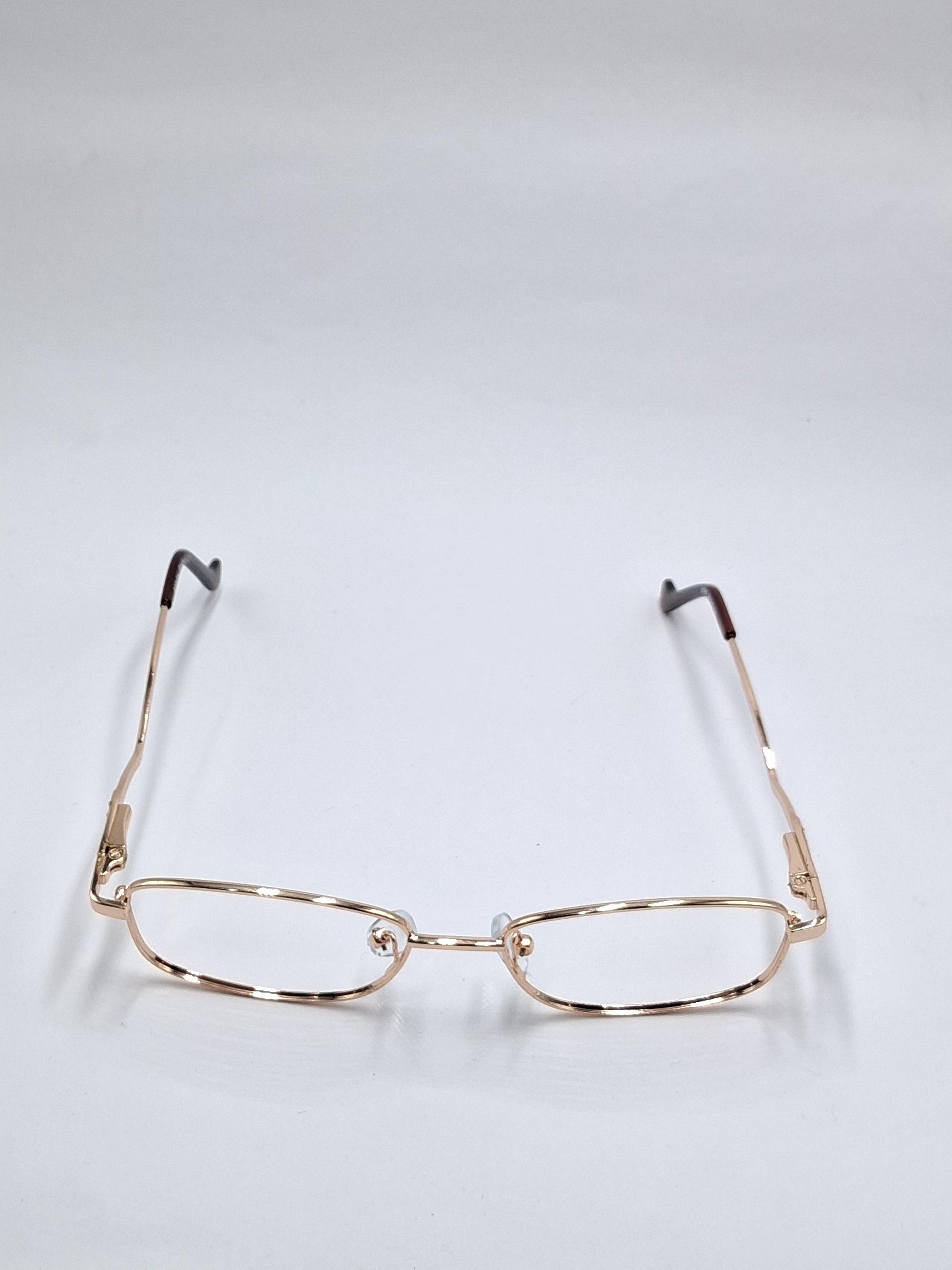 vision plus metallic premium gold metal frame