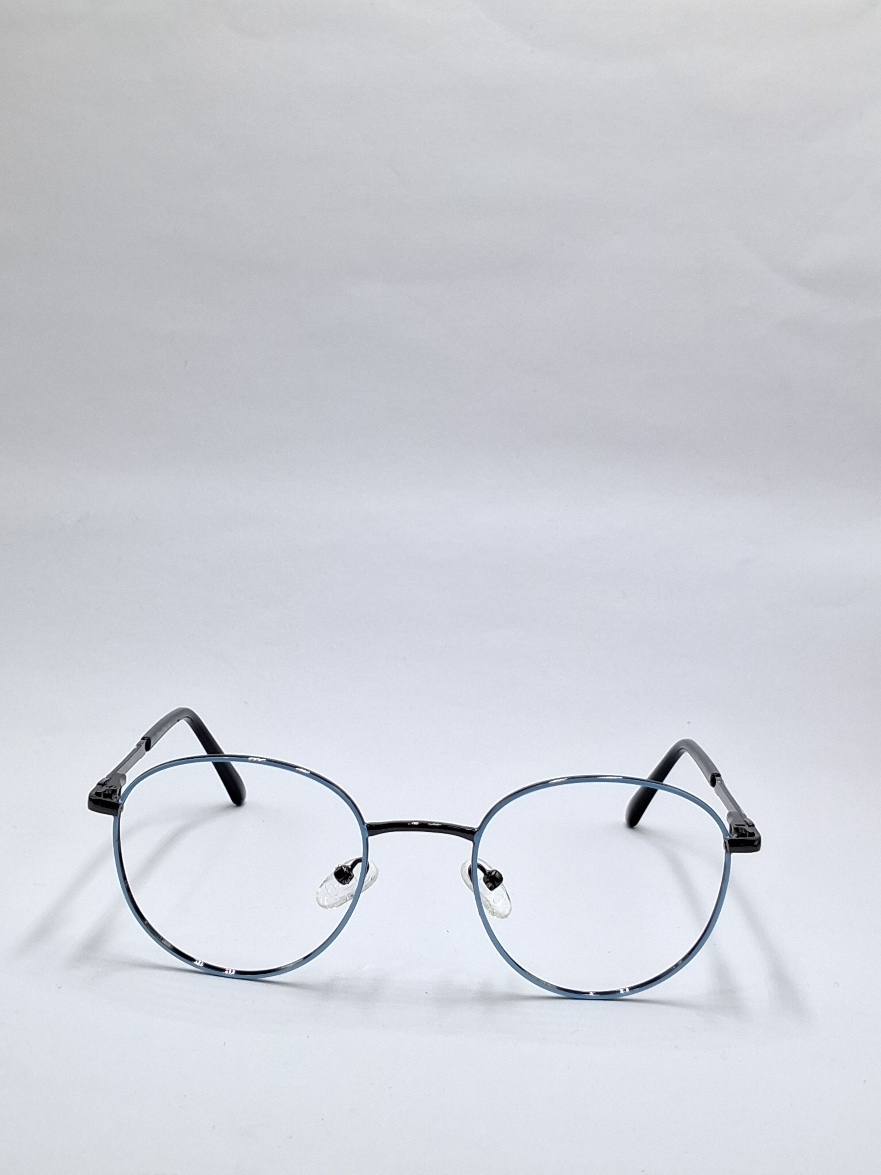 vision plus metallic sky blue metal frame