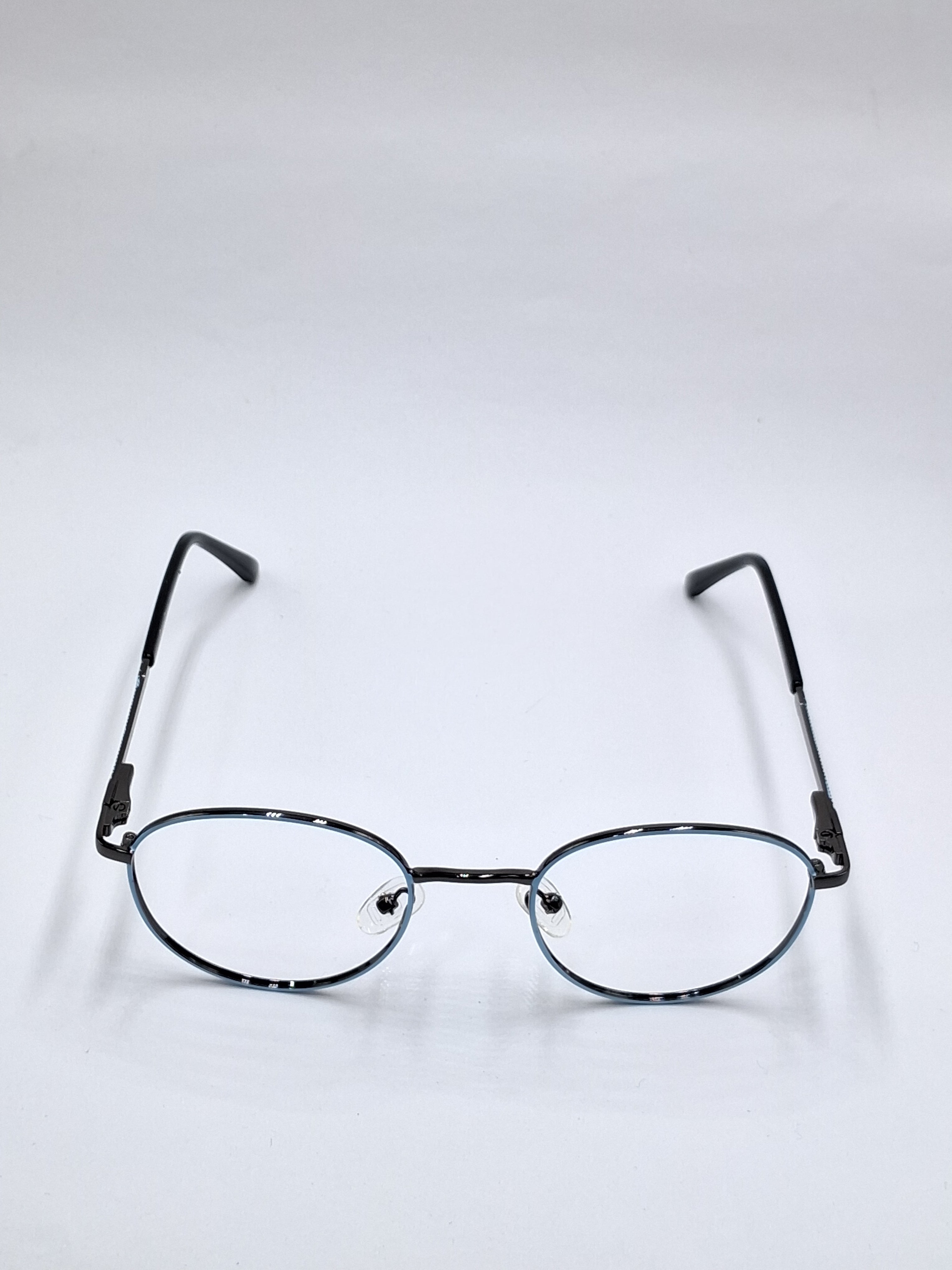 vision plus metallic sky blue metal frame