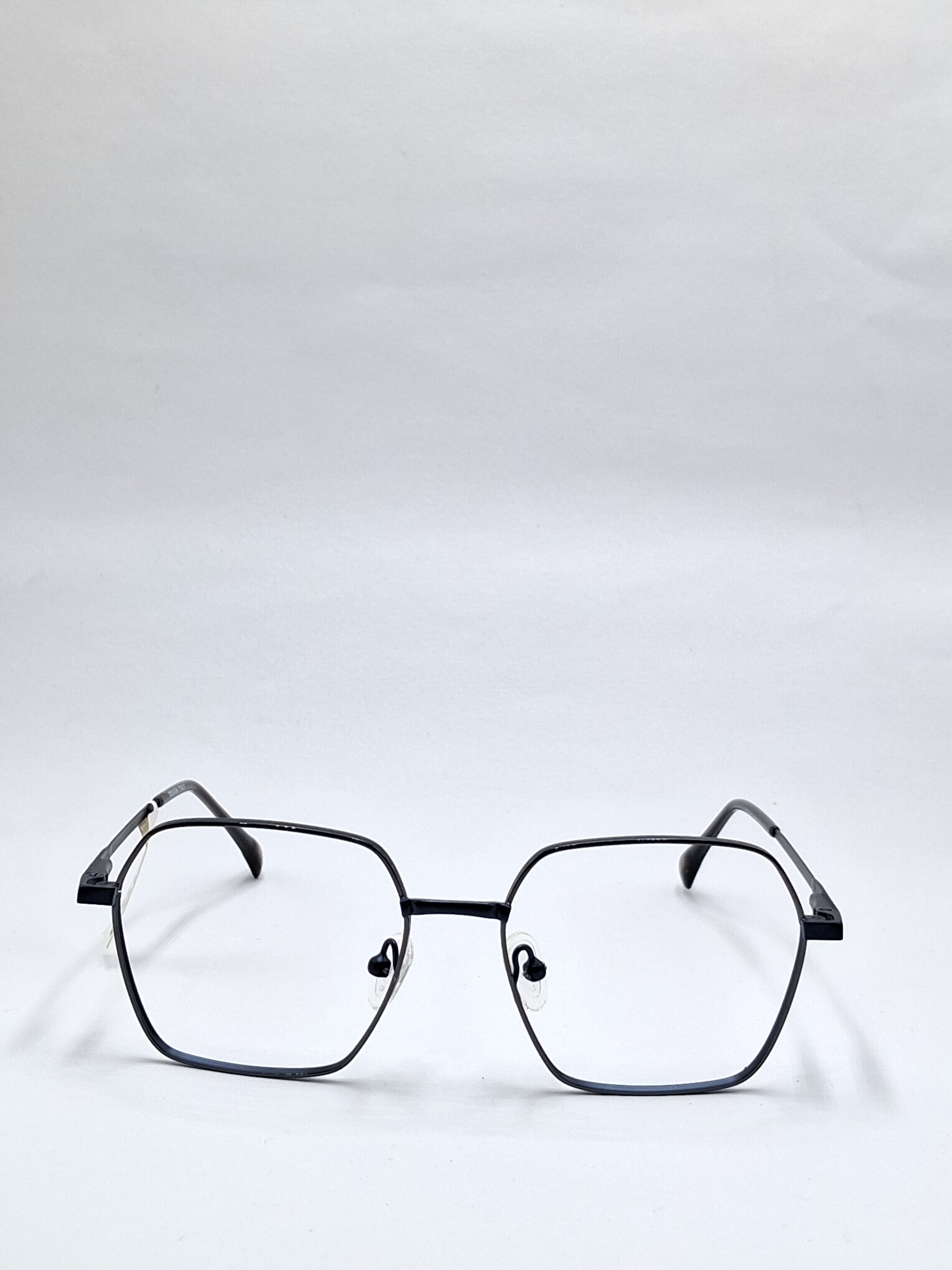 vision plus metallic matte blue metal frame