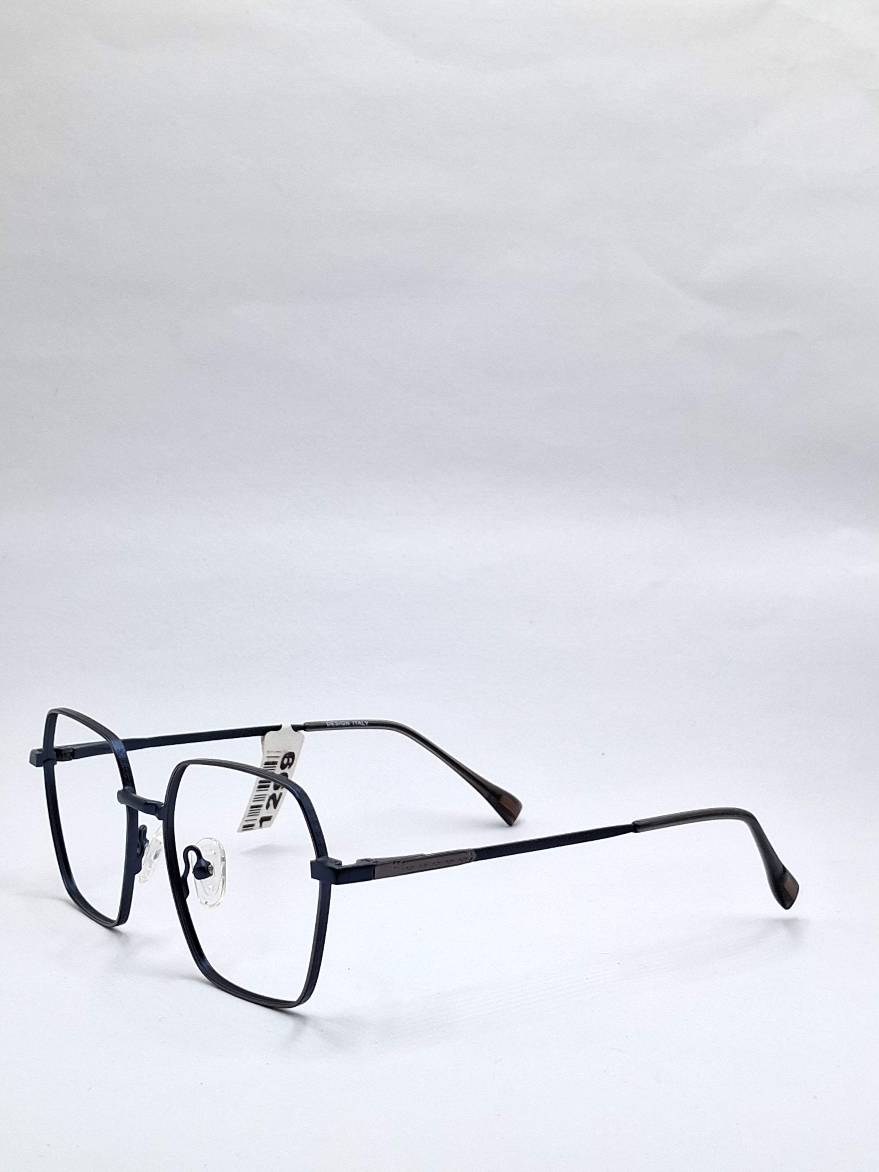 vision plus metallic matte blue metal frame