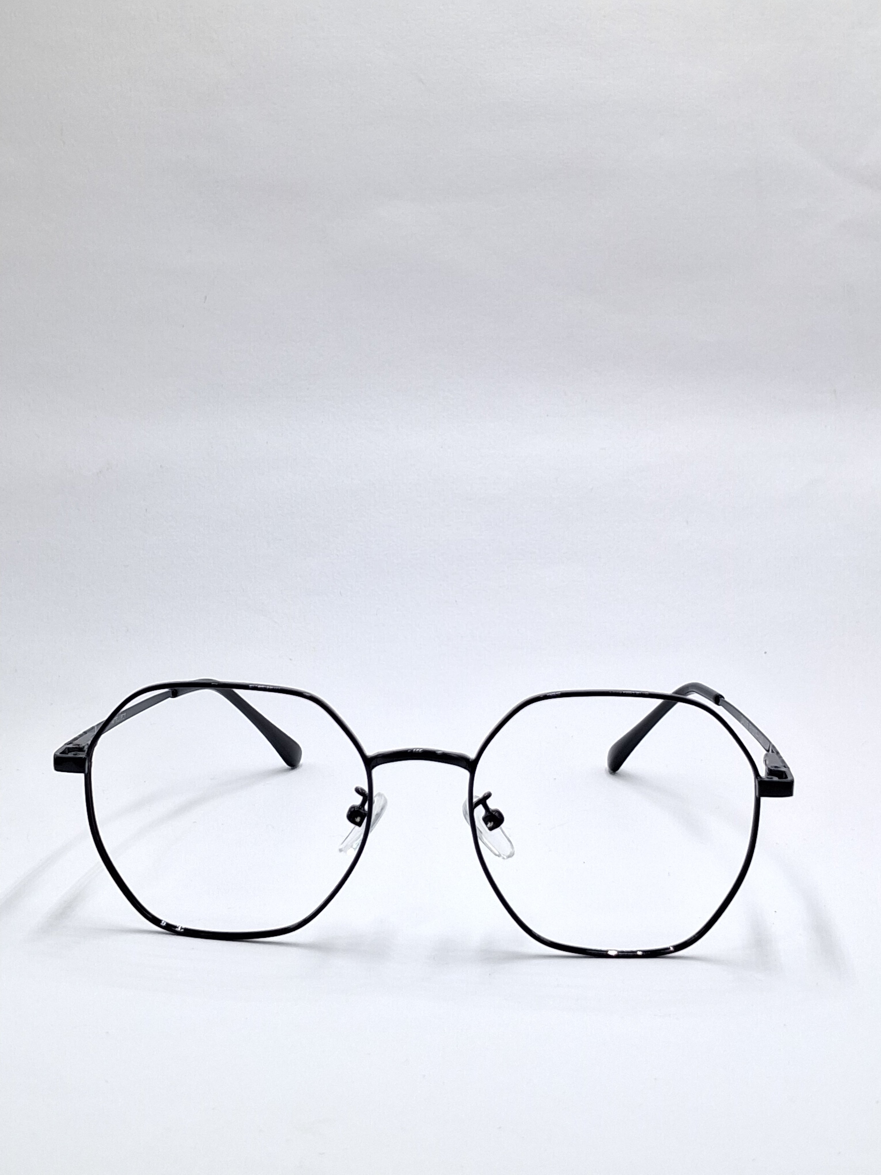 vision plus metallic all black metal frame