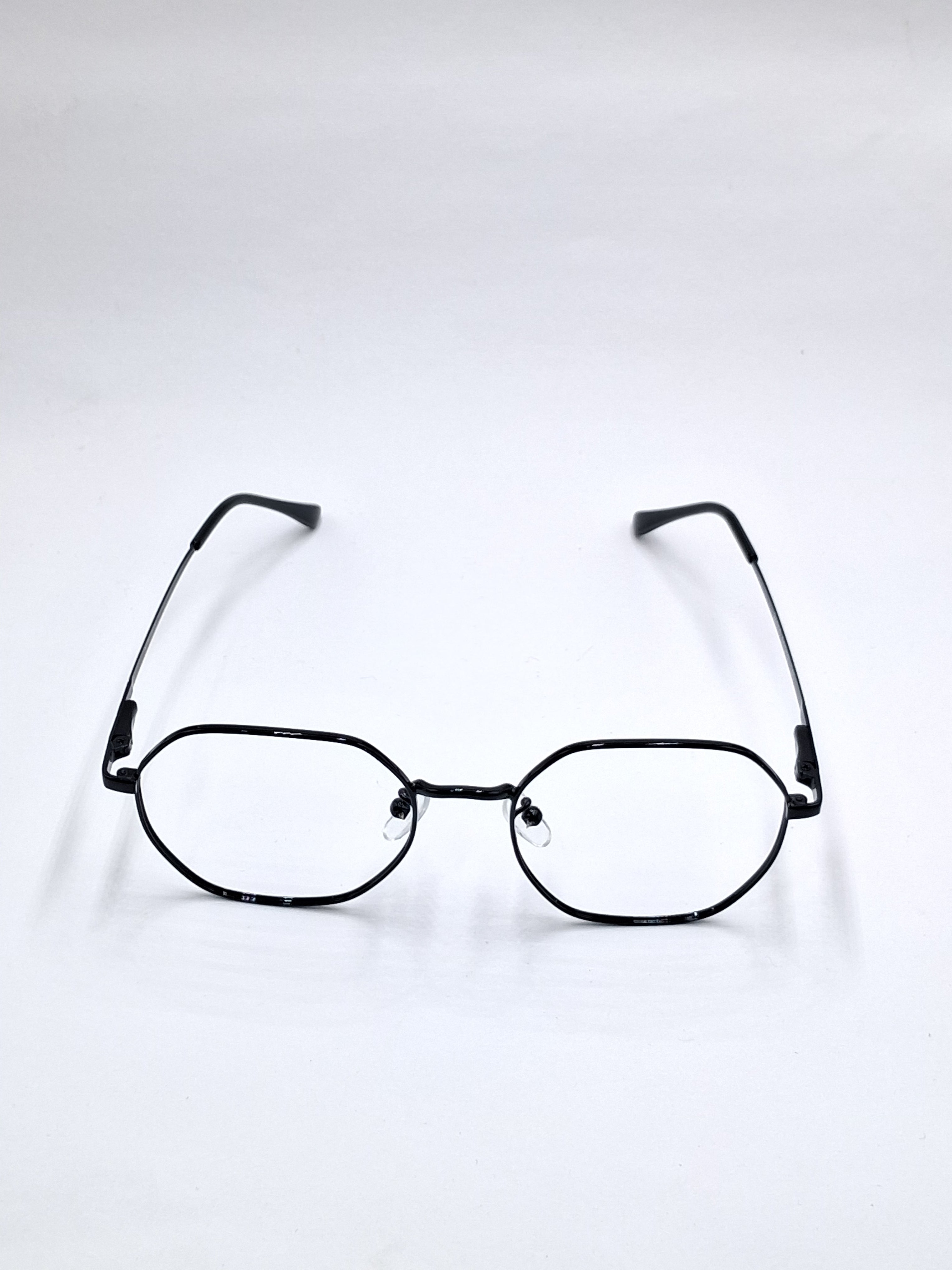 vision plus metallic all black metal frame