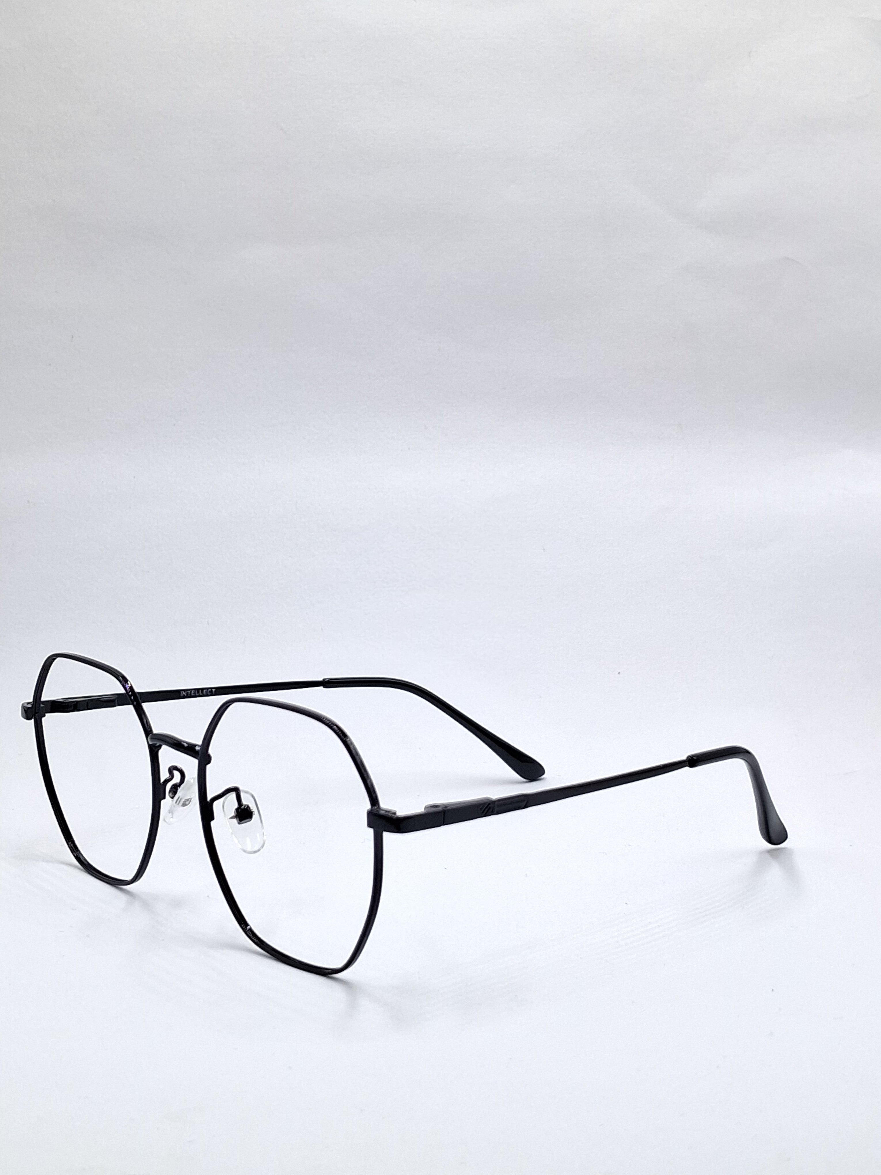 vision plus metallic all black metal frame