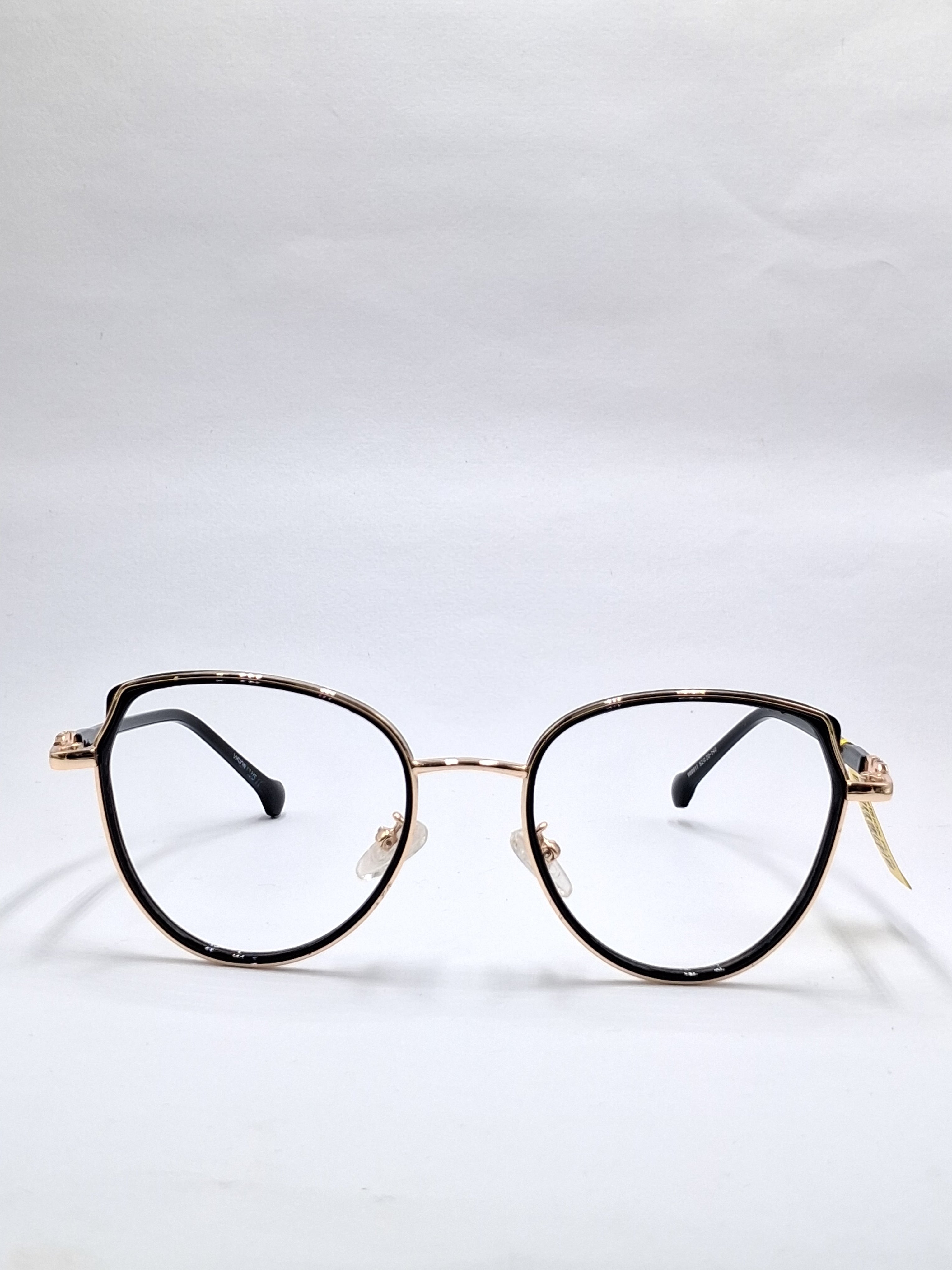 vision plus gold and black frame