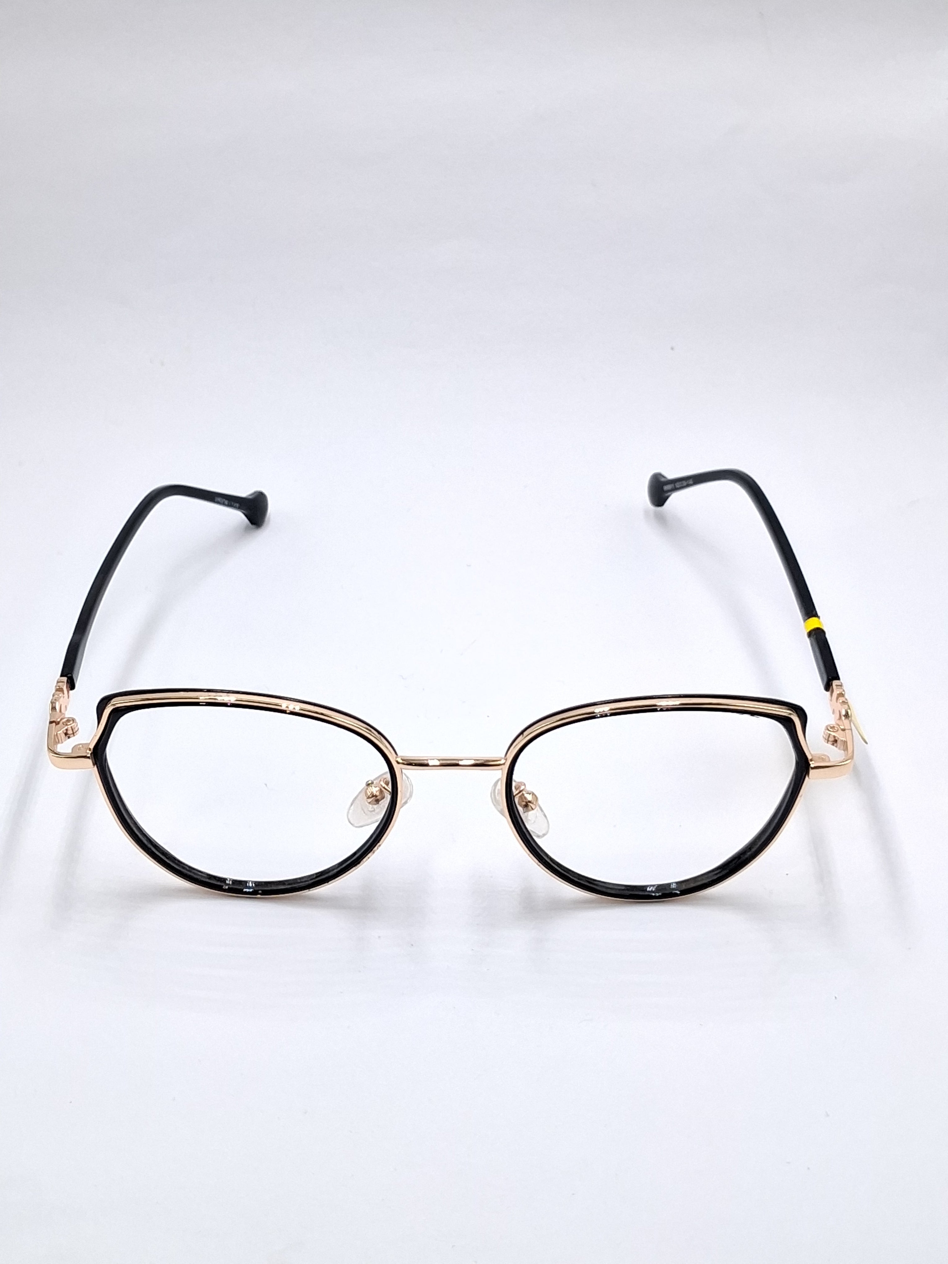 vision plus gold and black frame