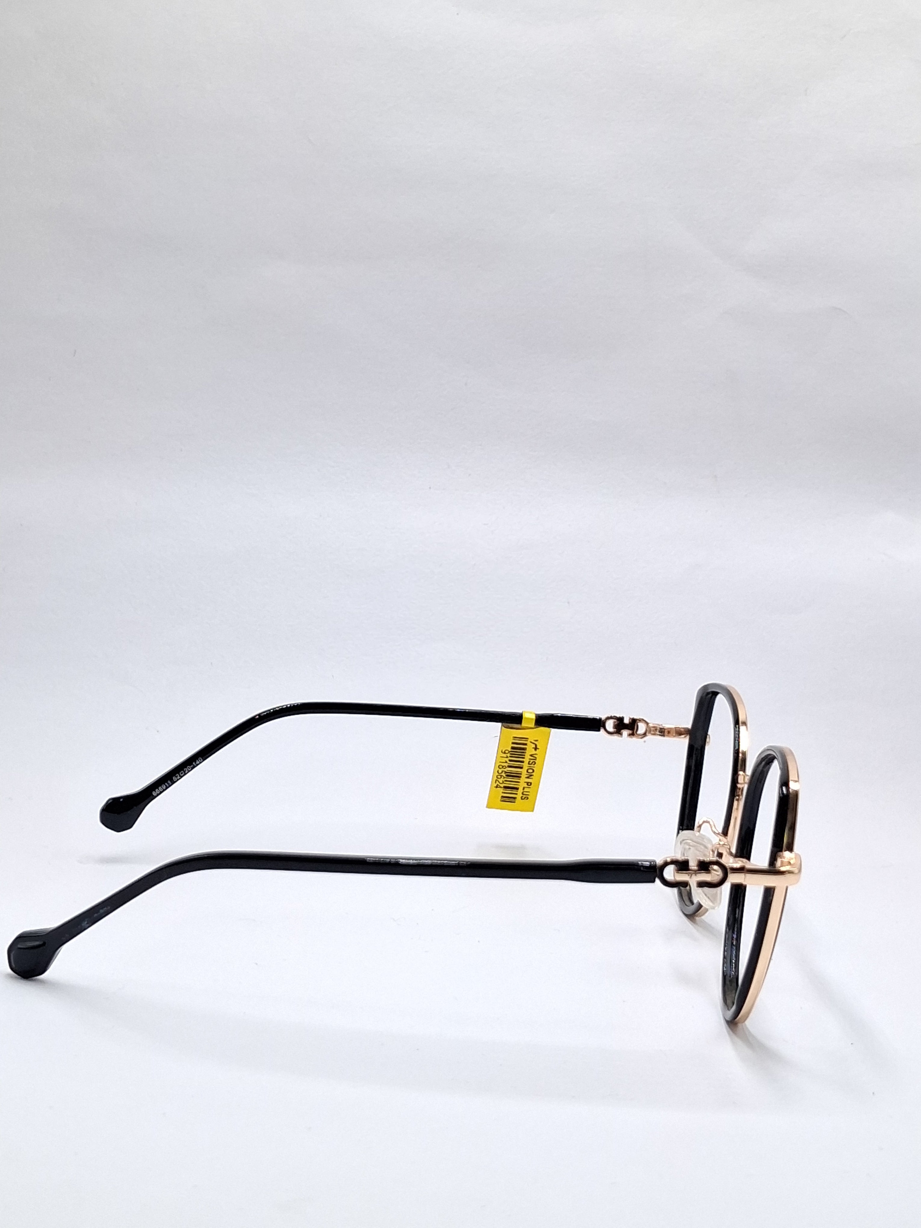 vision plus gold and black frame