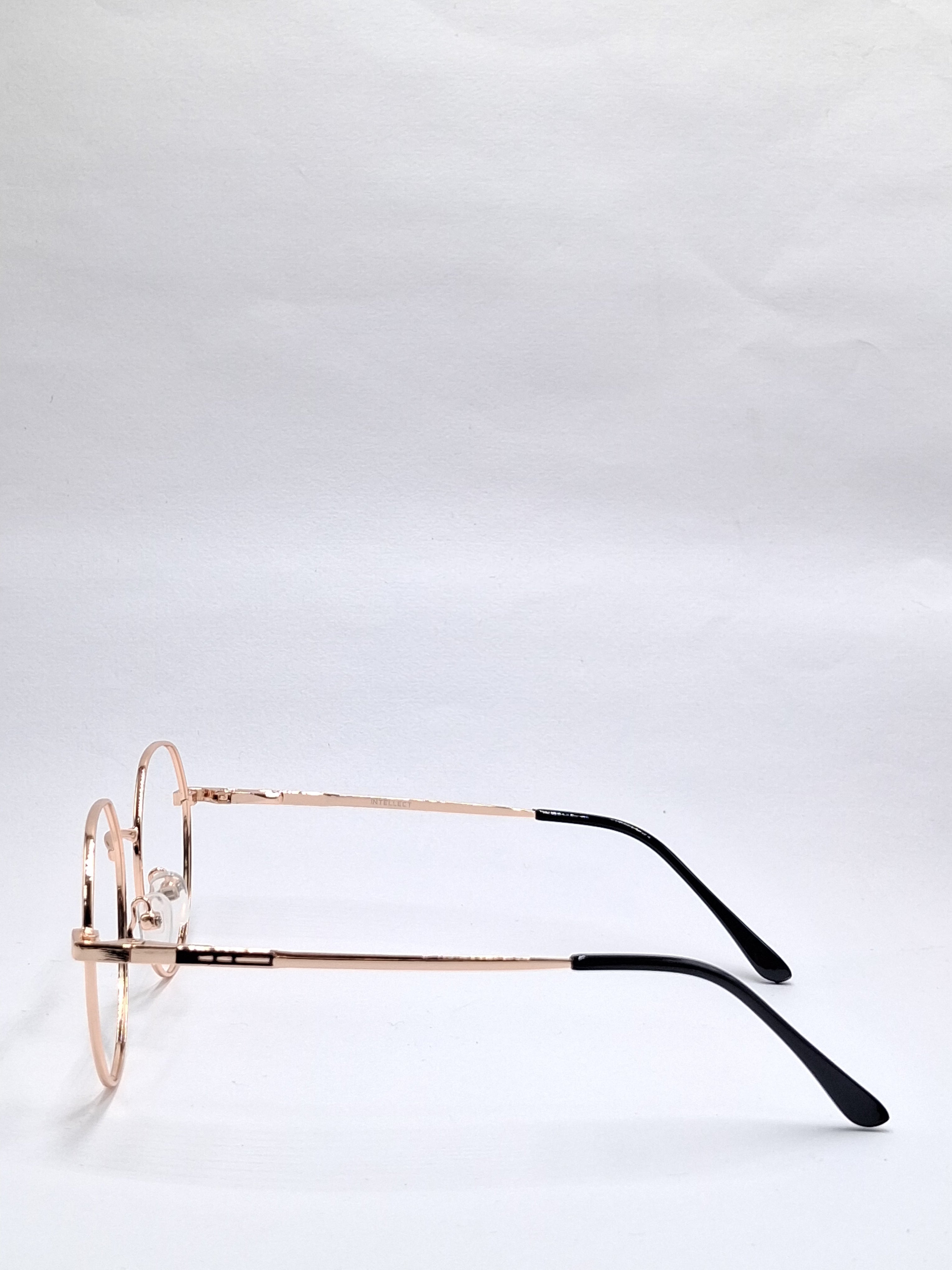 vision plus metallic gold metal frame