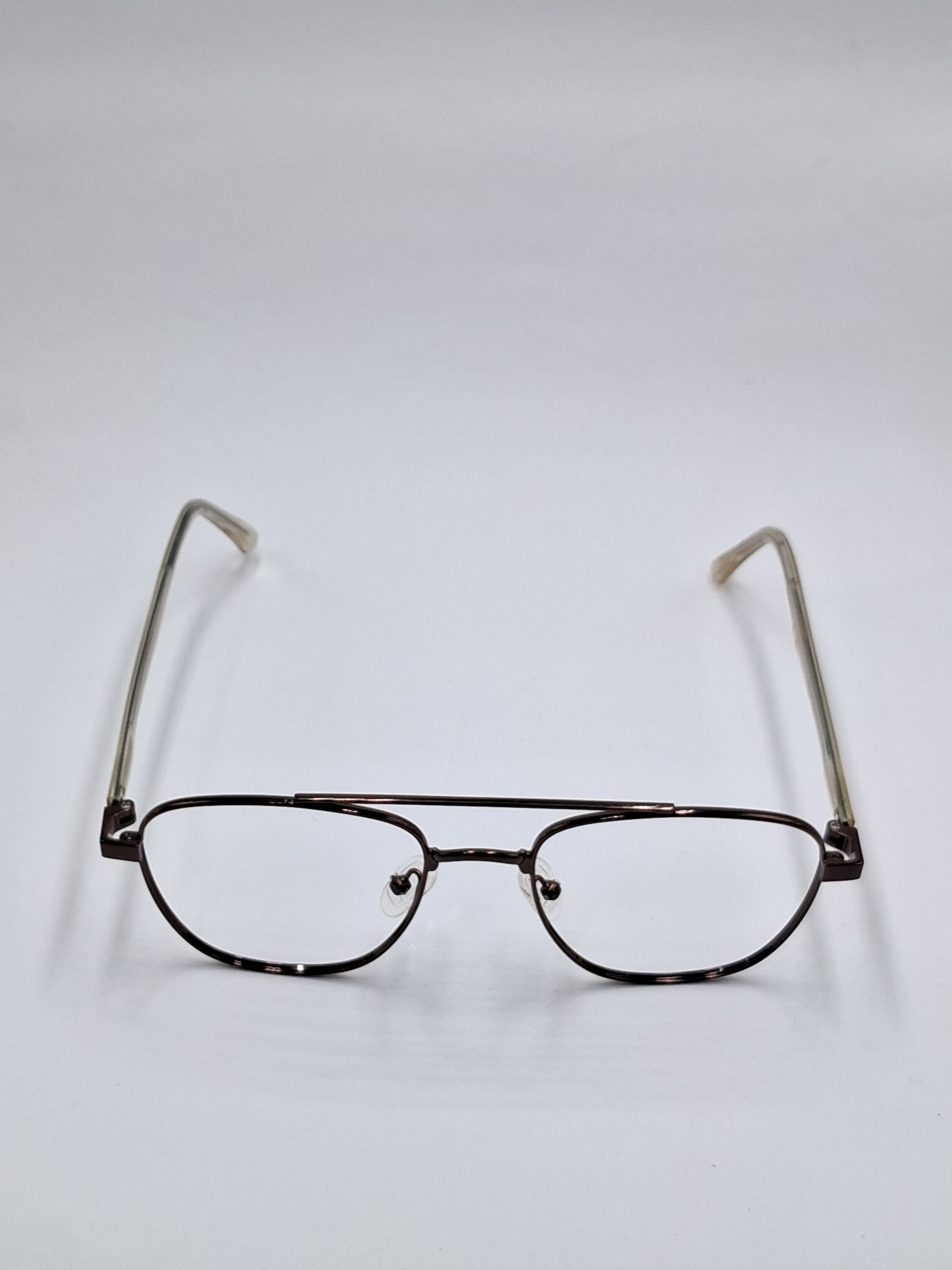 vision plus metallic bronze metal frame
