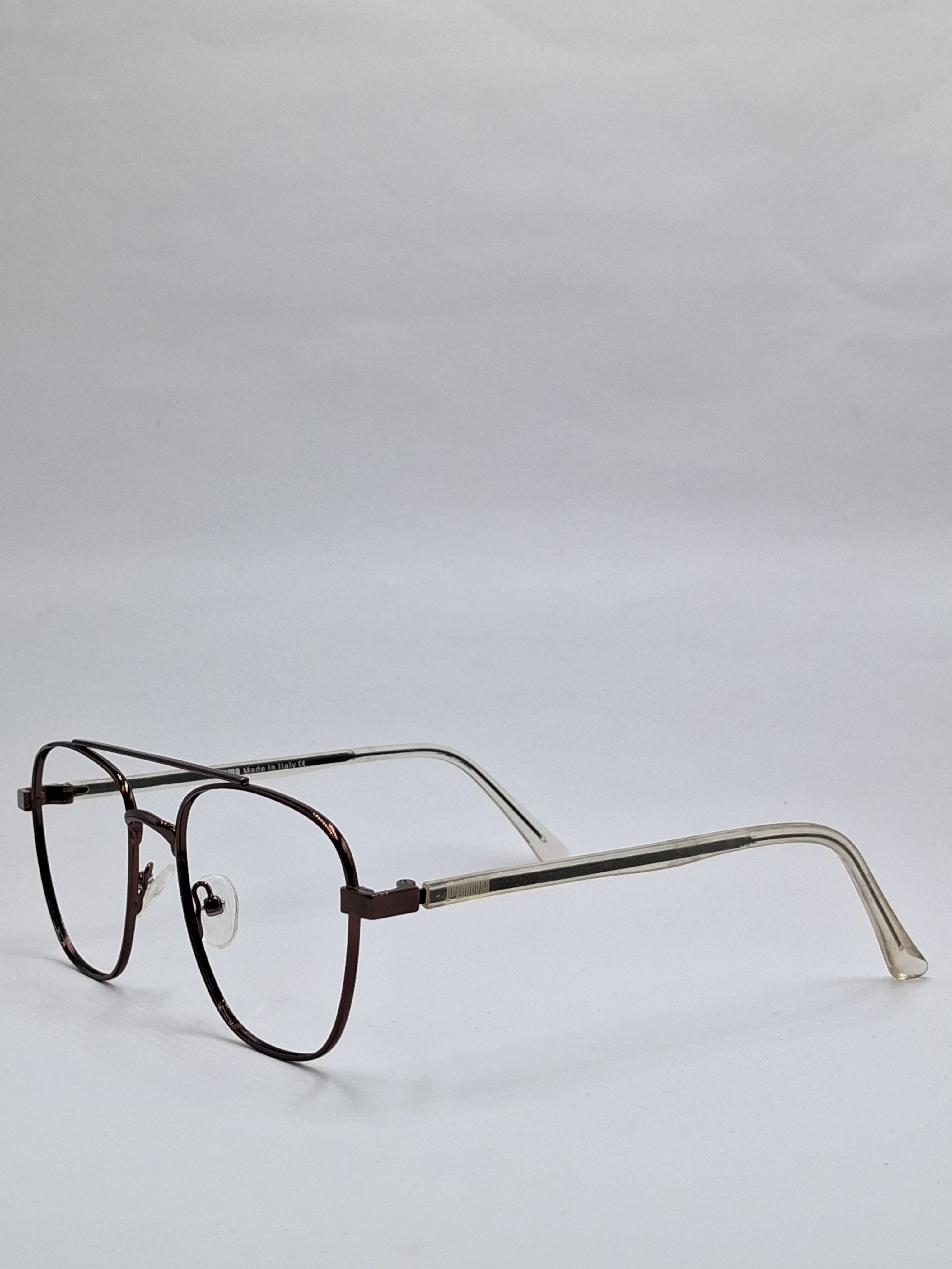 vision plus metallic bronze metal frame