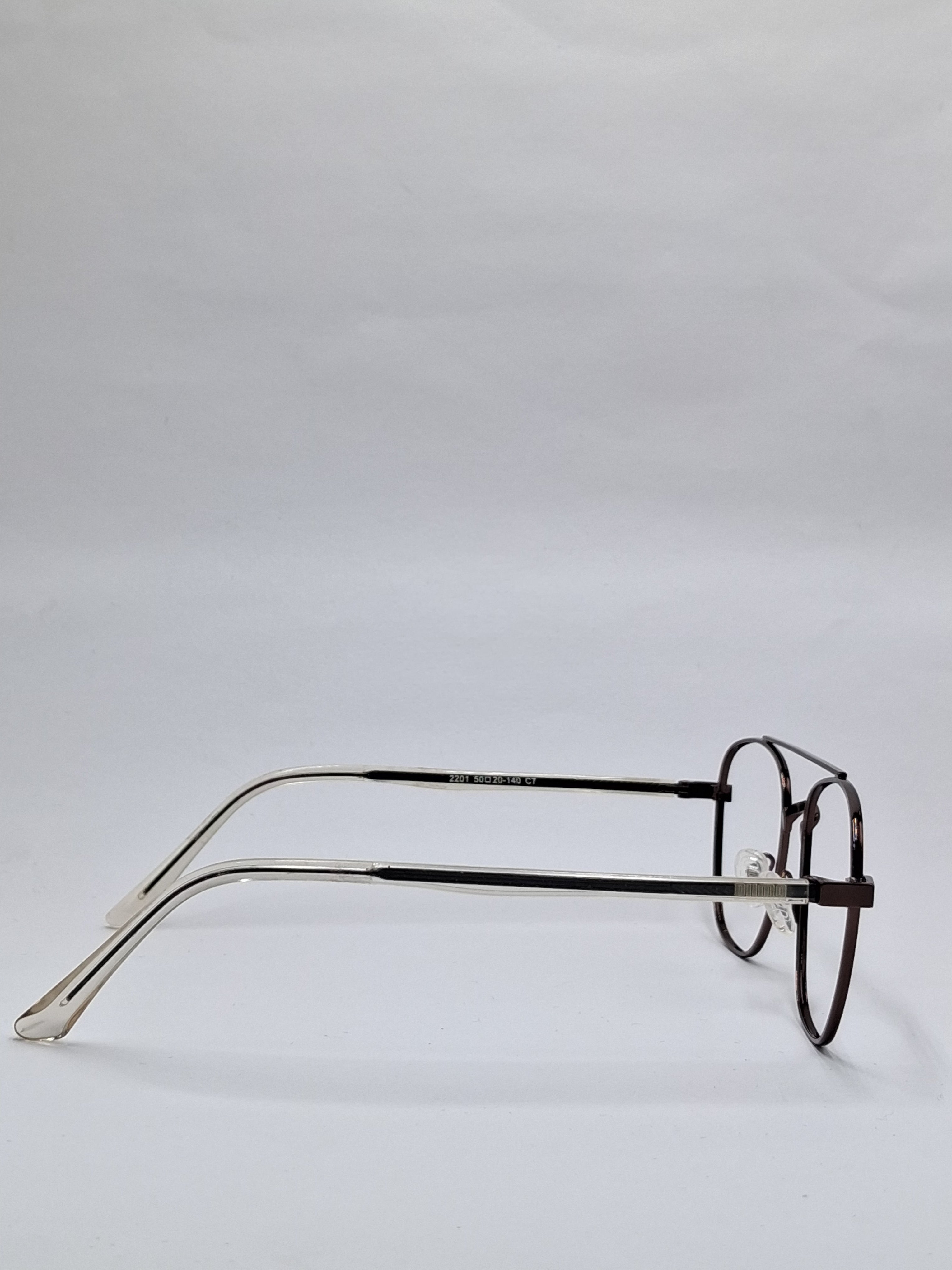 vision plus metallic bronze metal frame