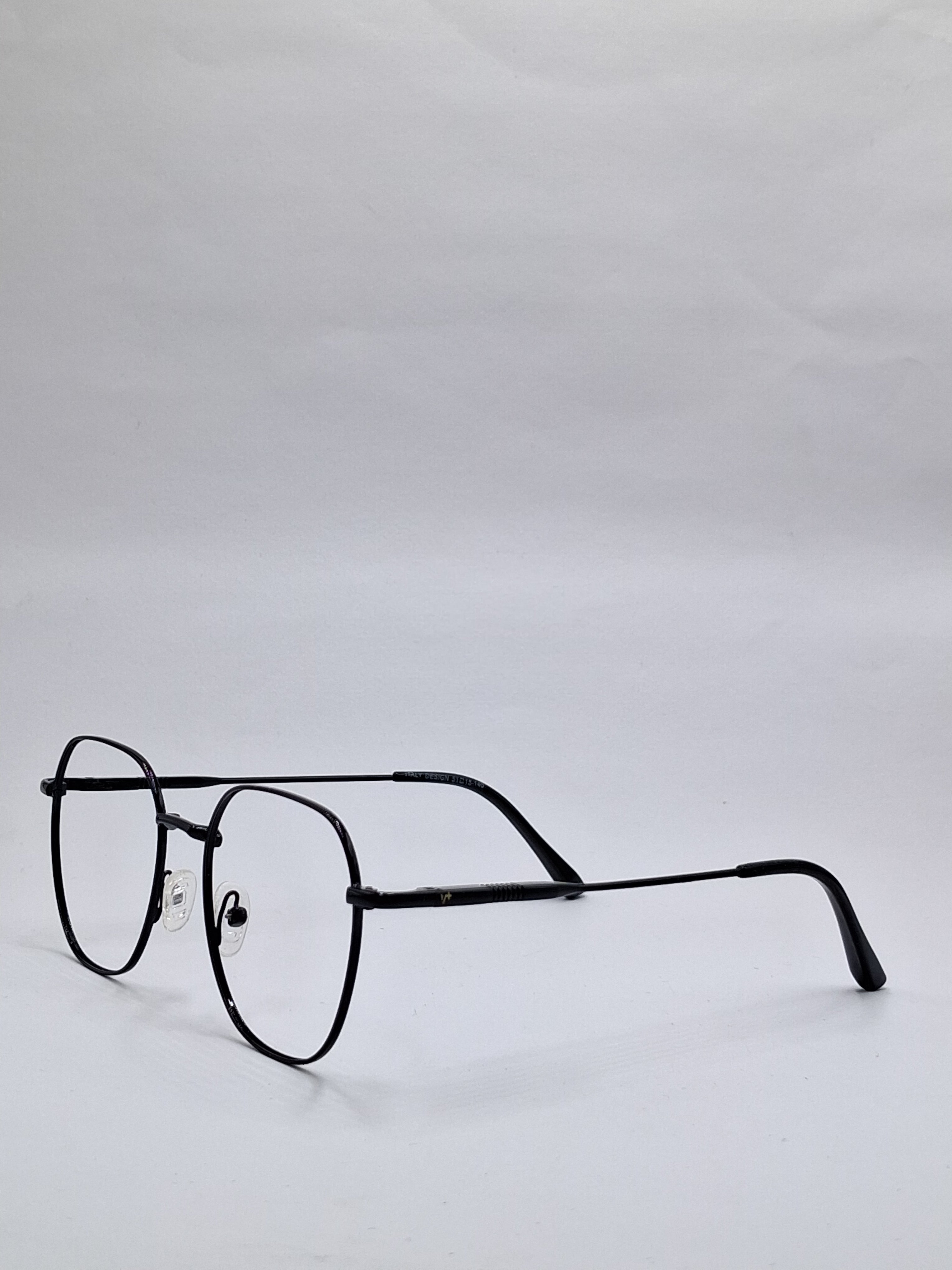 vision plus metallic full black frame