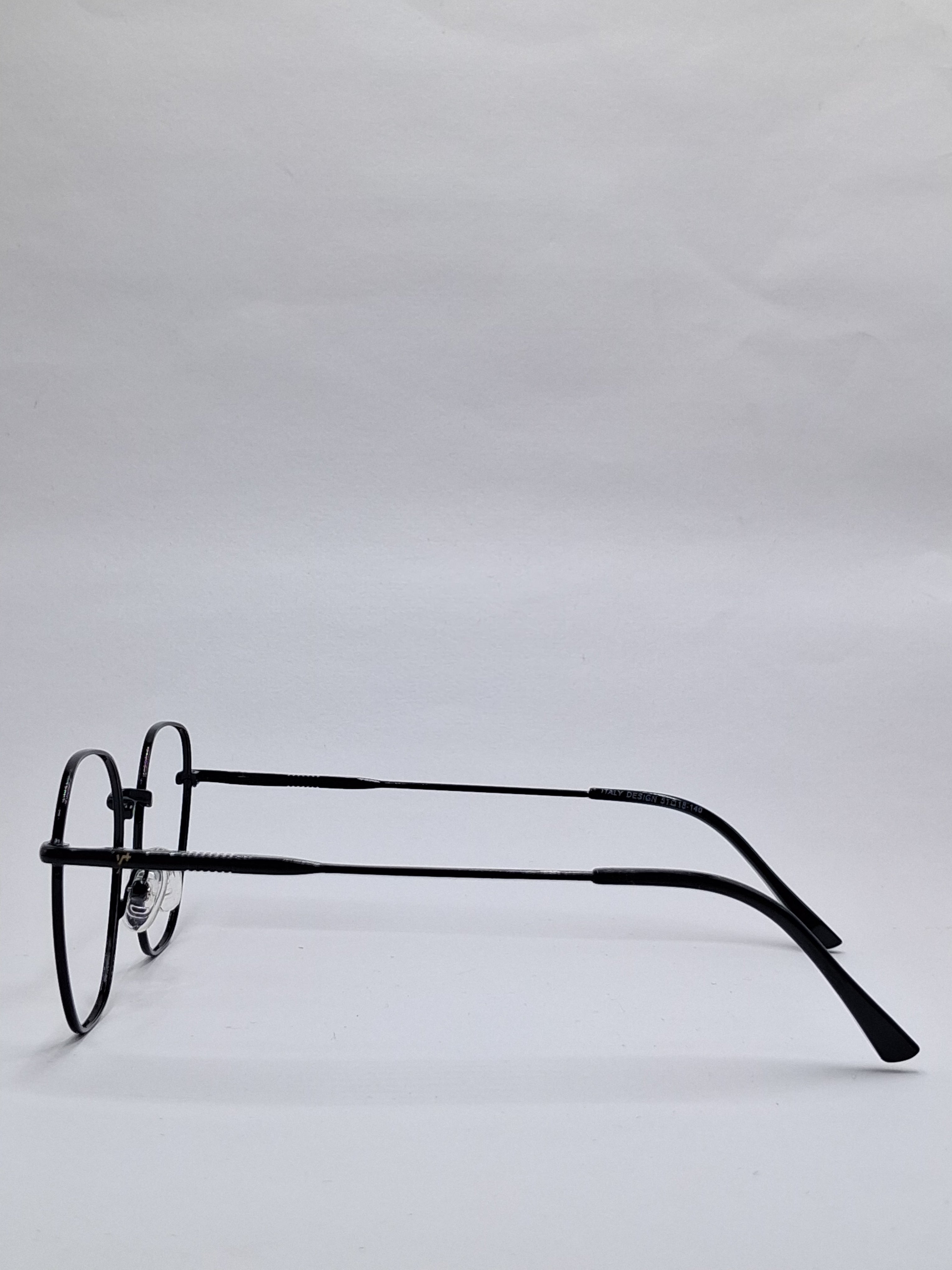 vision plus metallic full black frame