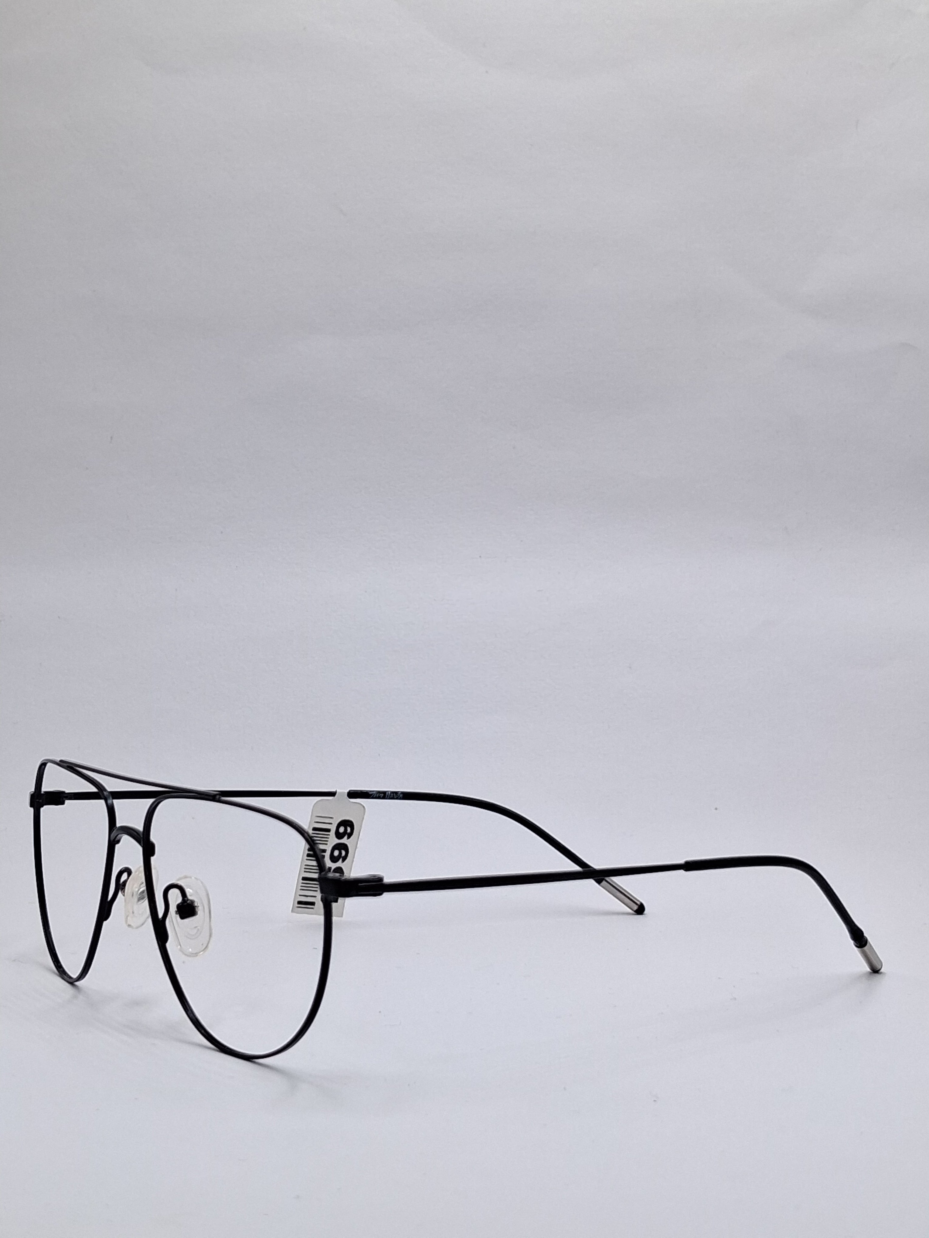 vision plus metallic all black metal frame