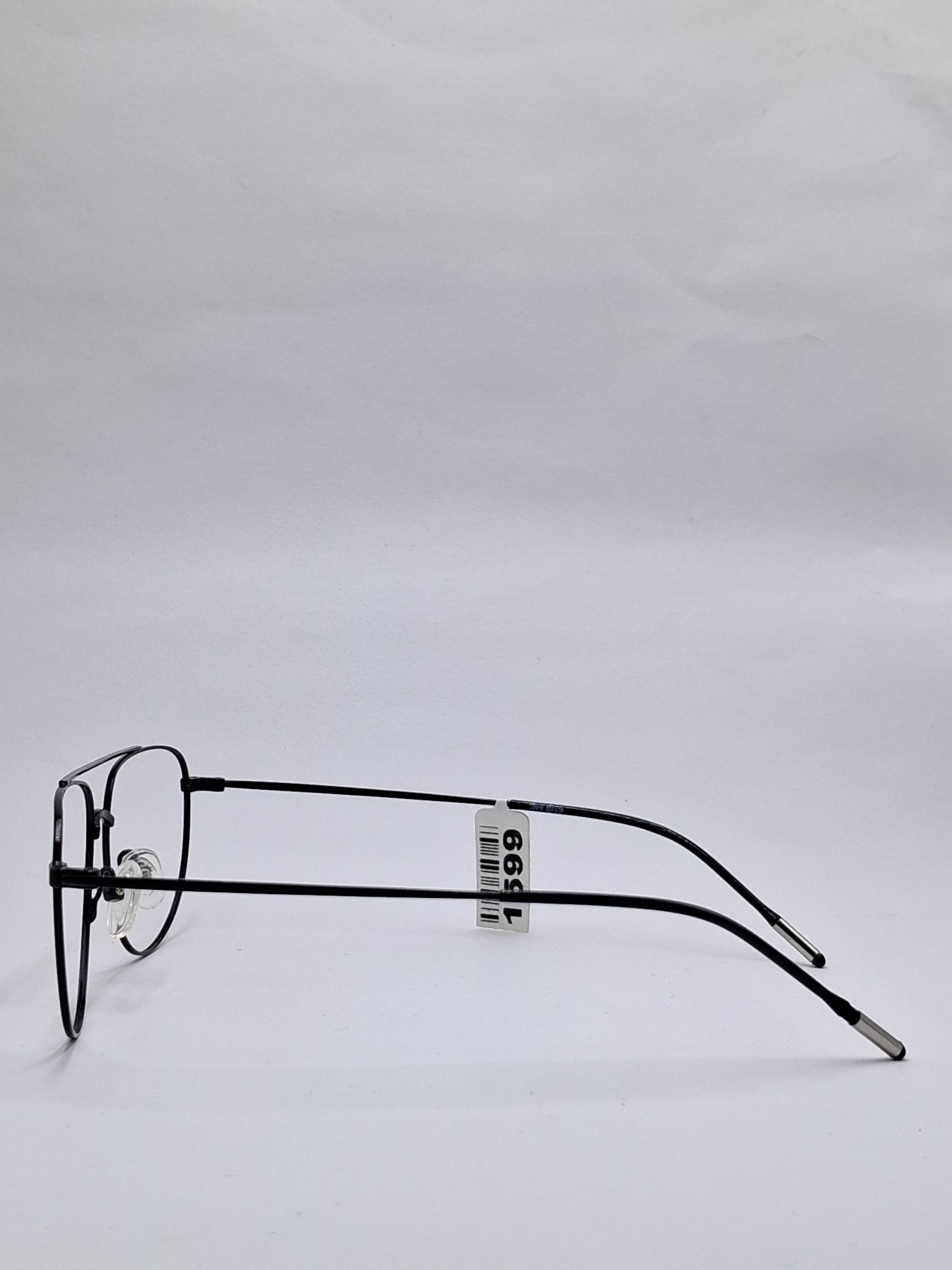 vision plus metallic all black metal frame
